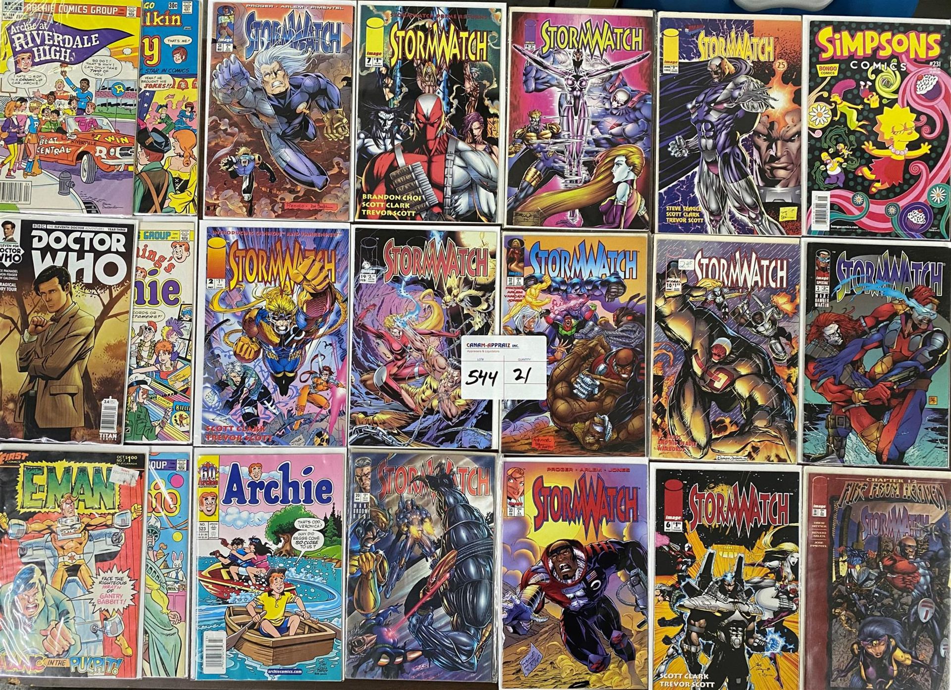 Mixed Lot of Assorted Comics - 21PCS