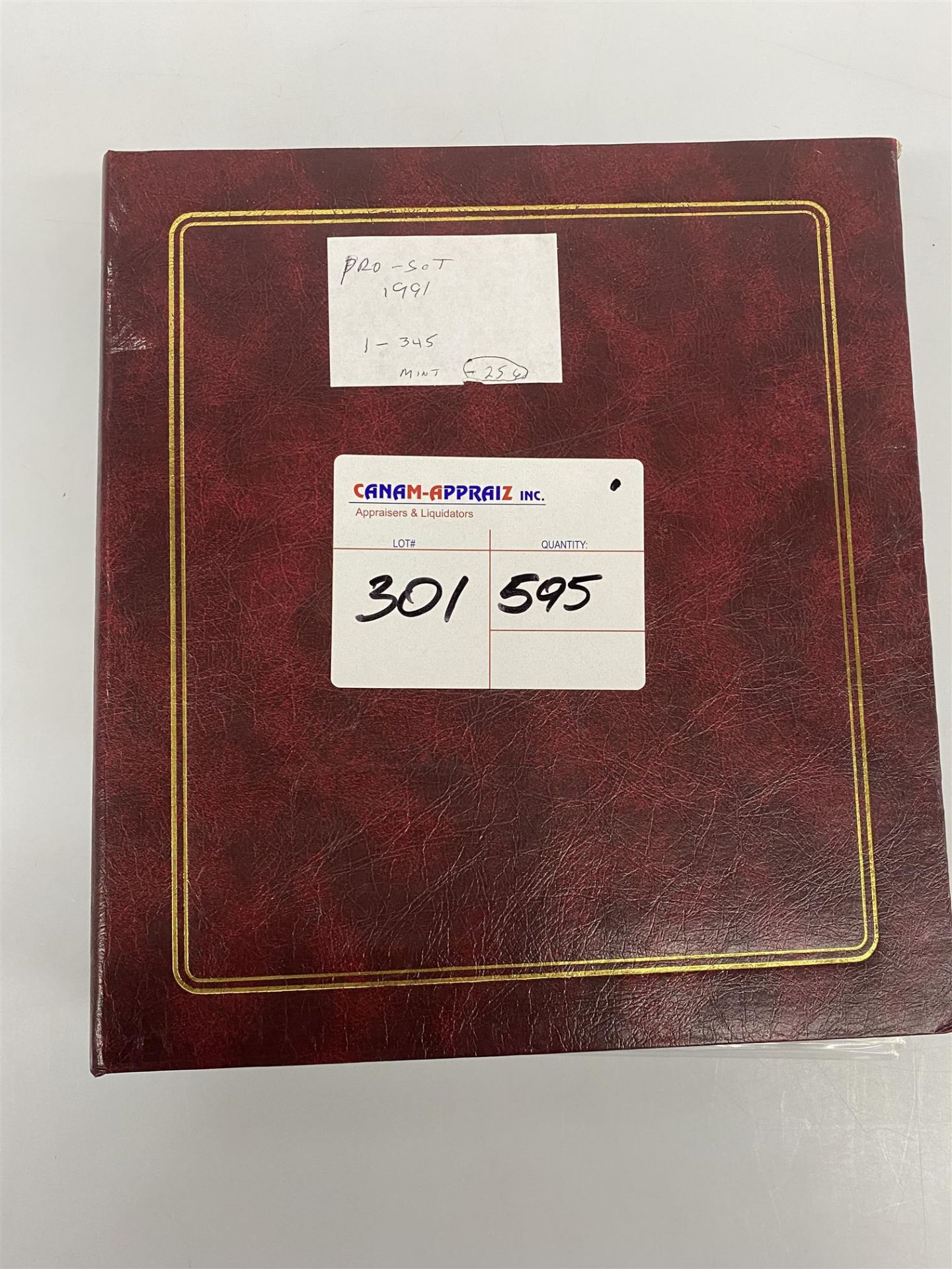 1991 -1992 Pro Set - Collectible Cards Binder - Hockey Collection - Approx. 595 CARDS - Image 2 of 2