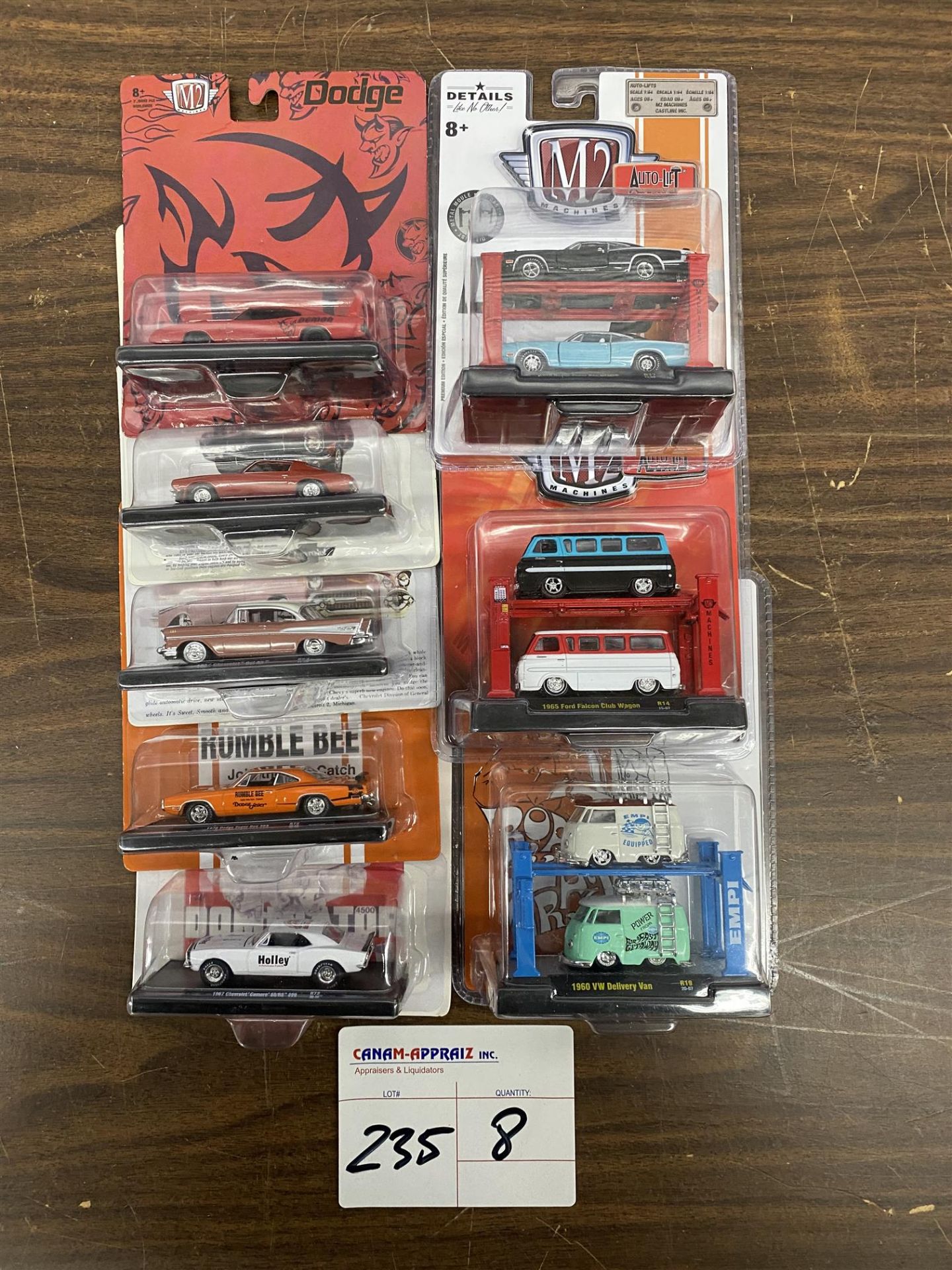 M2 - (Mixed Real Cars) 1:64 Scale DieCast Cars - 8PCS