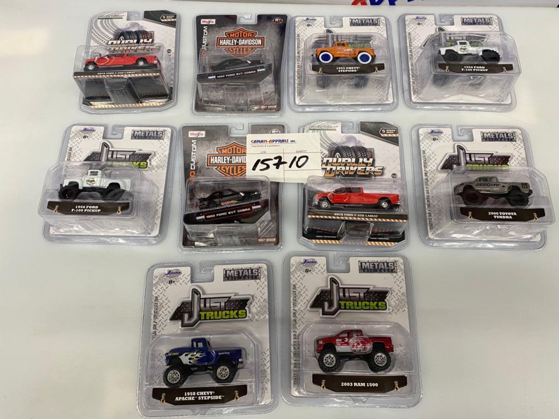 JADA, Greenlight - (Real Cars) 1:64 Scale Die Cast Cars - 10PCS