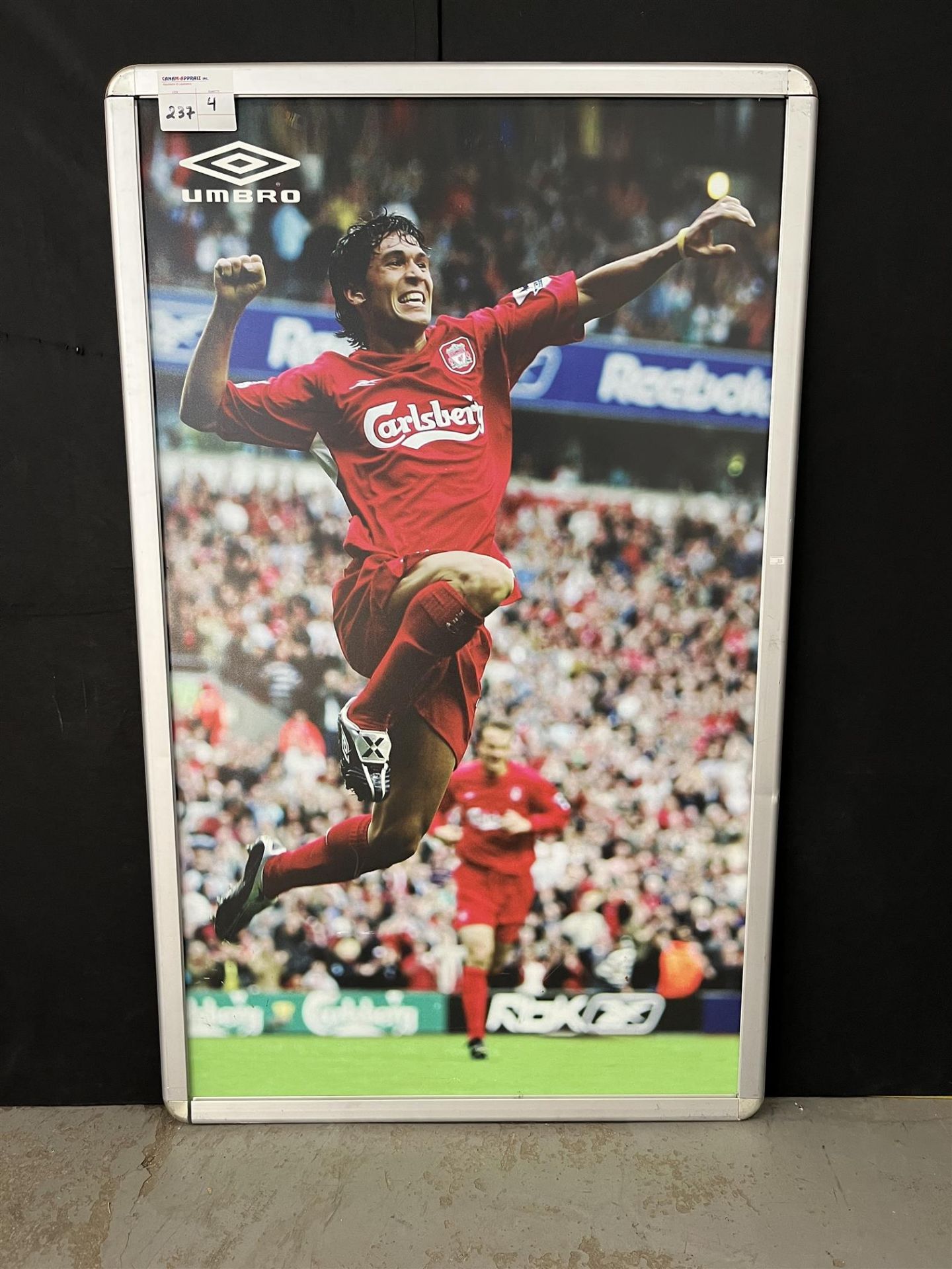 Umbro, Diadora and Nike Soccer advertising 35" x 59" - 4 Pcs