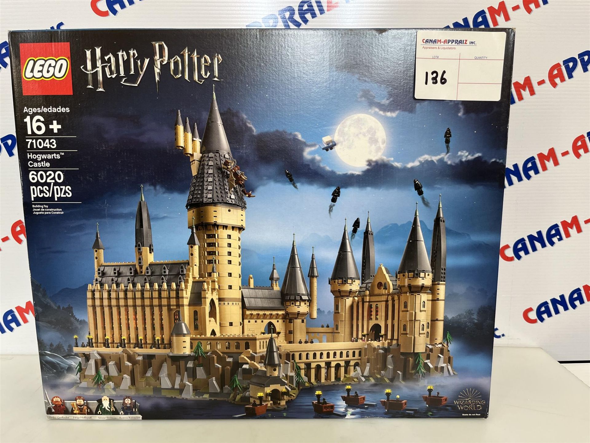 Lego Harry Potter - 71043 Hogwarts Castle - Ages 16+ - 6020 PCS