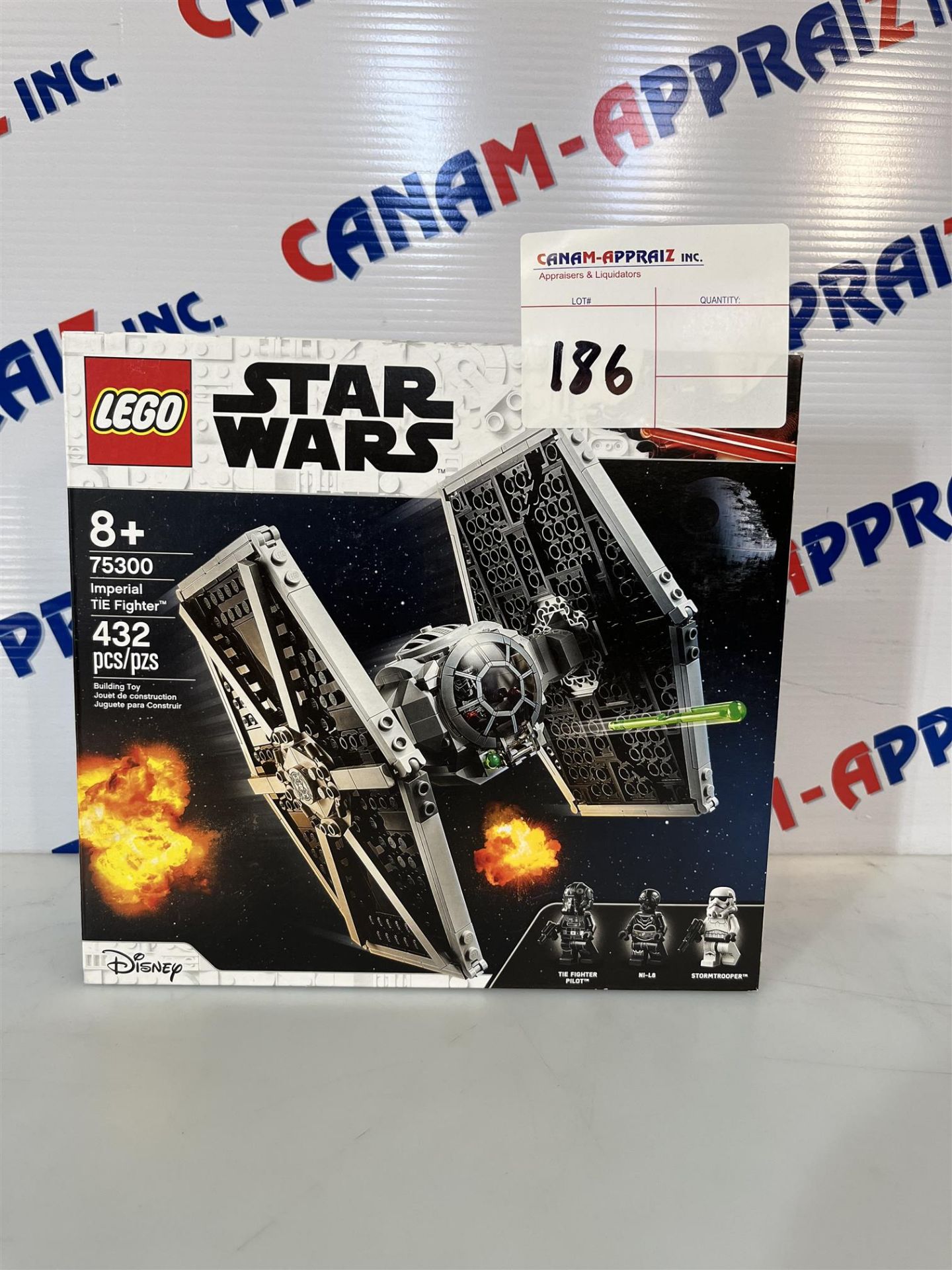 Lego Star Wars Imperial TIE Fighter 75300 - Ages 8+ - 432 PCS