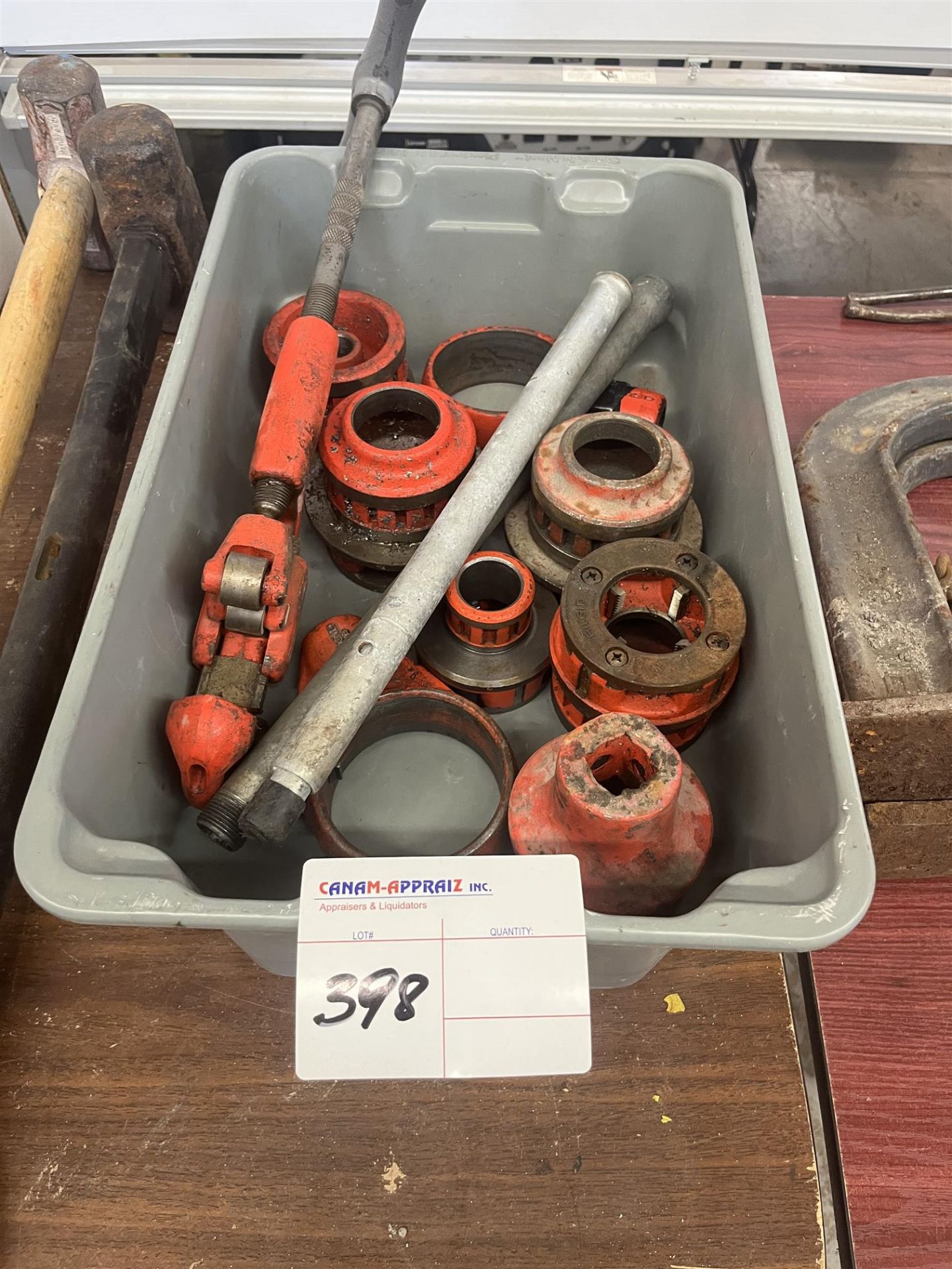Assorted Pipe Threader and Cutter