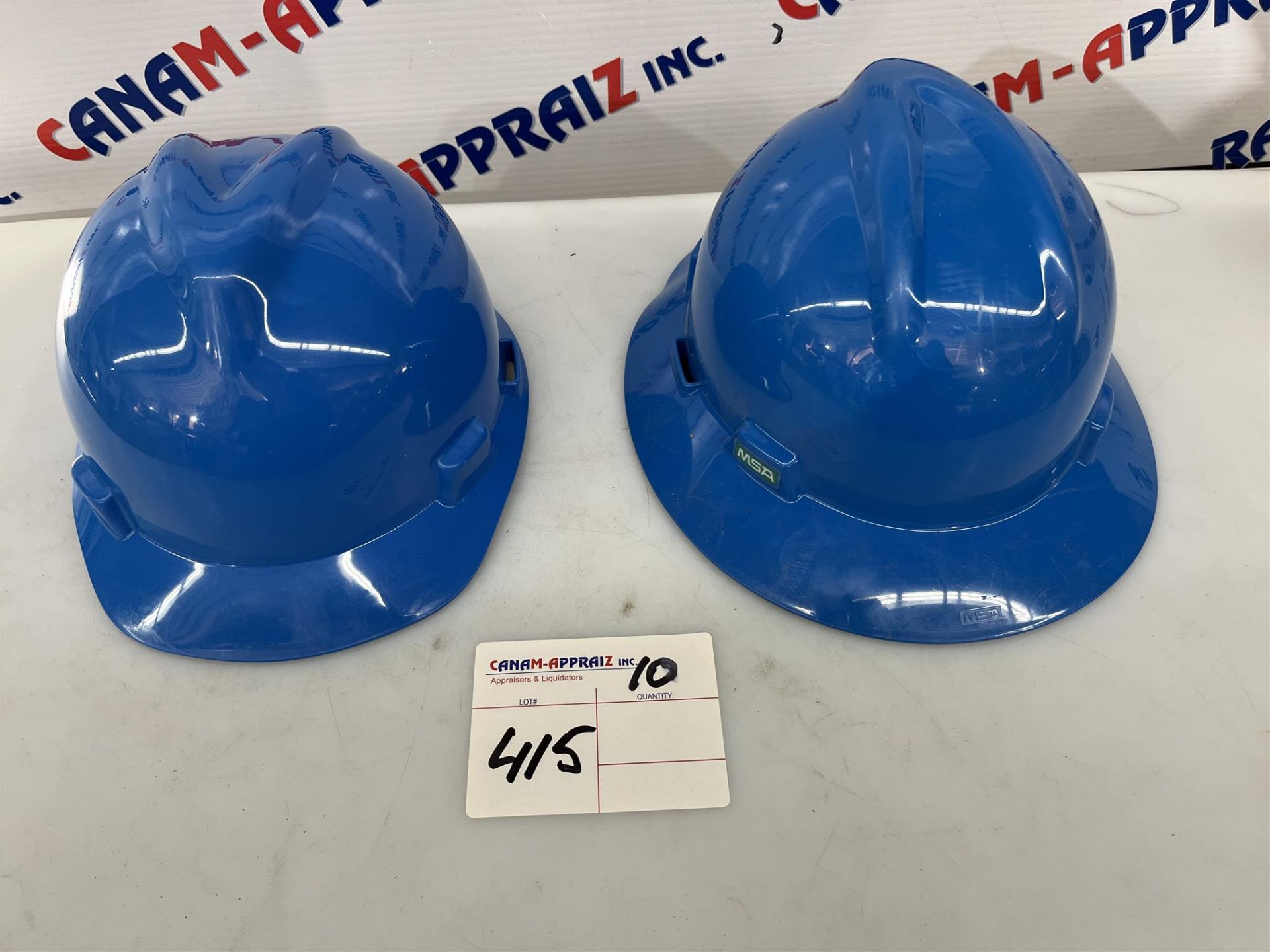 MSA Safety Hard Hats - 10 Pieces