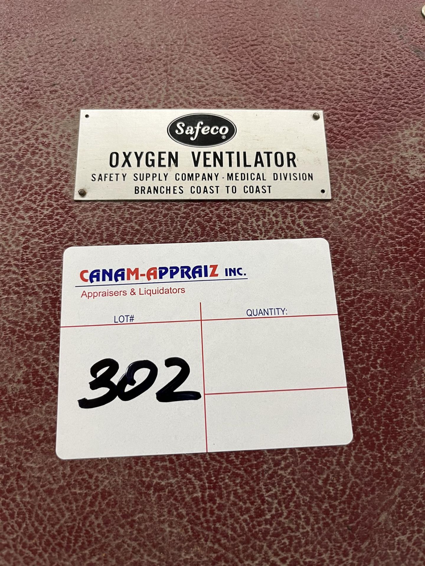 Safeco Oxygen Ventilator - Image 2 of 2