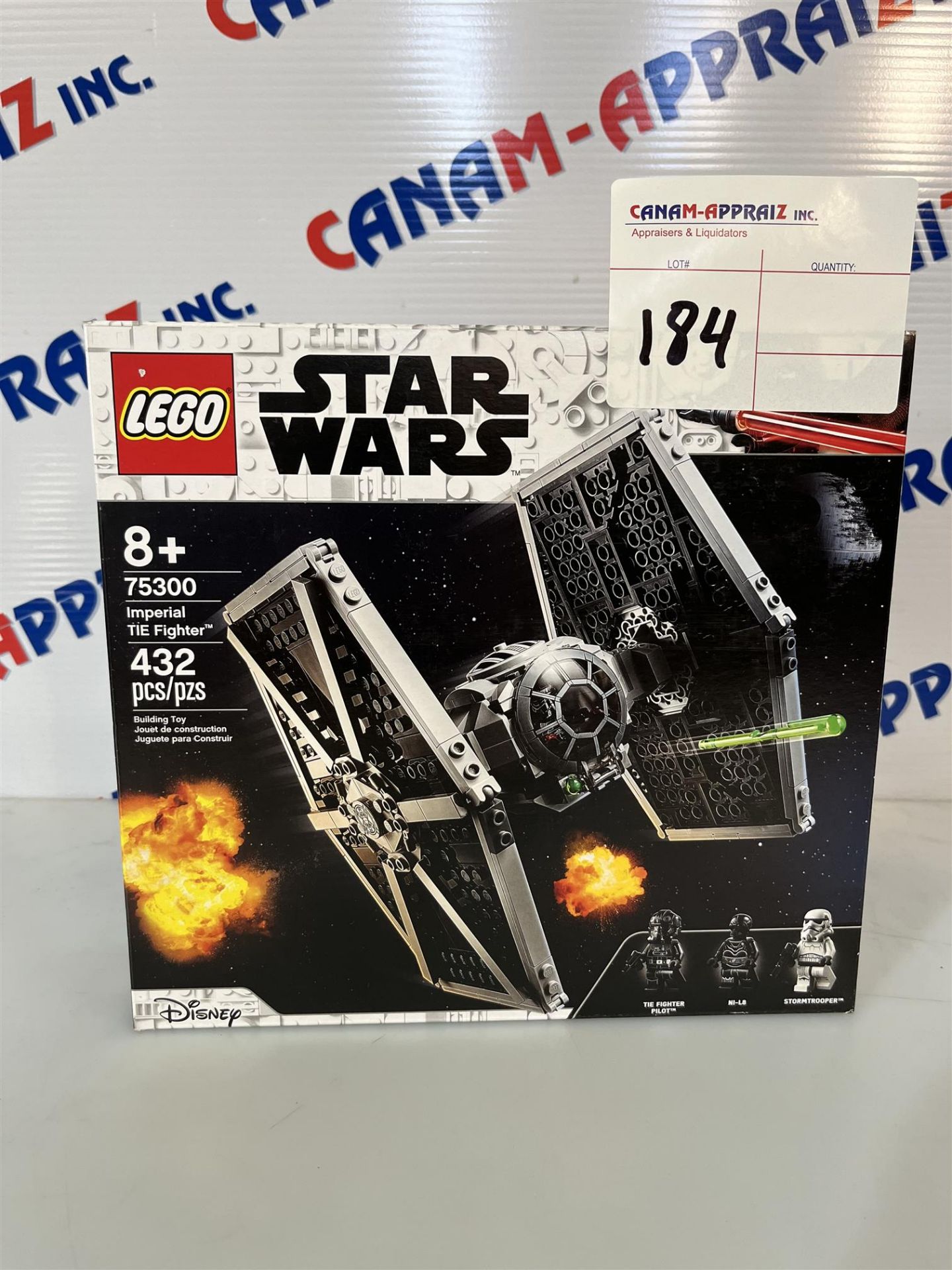 Lego Star Wars Imperial TIE Fighter 75300 - Ages 8+ - 432 PCS