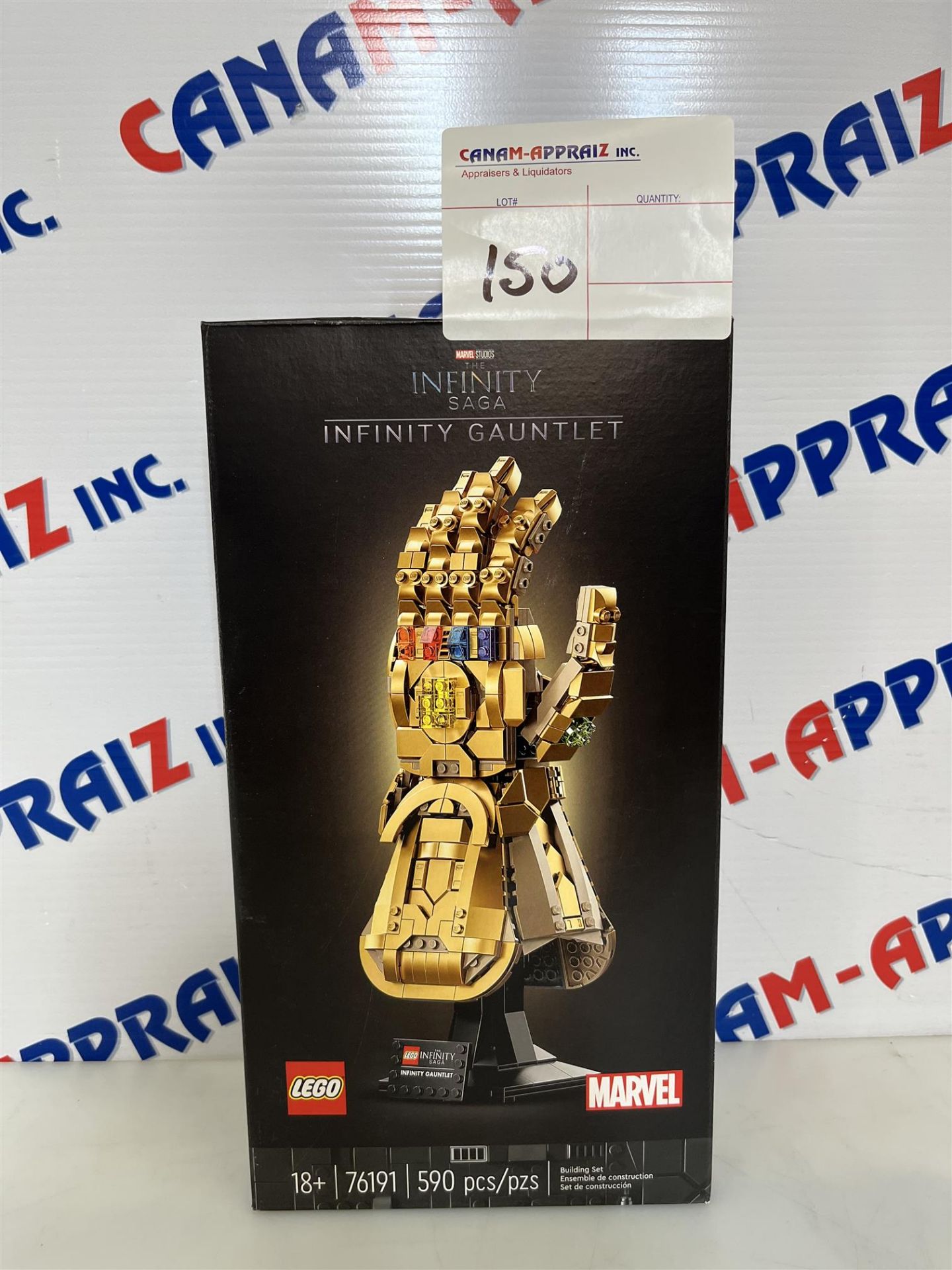 Lego Infinity Gauntlet 76191 - Ages 18+ - 590 PCS