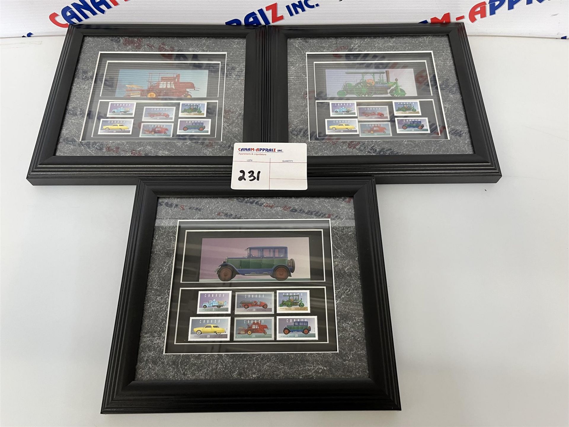 Post Masters Limited Edition Decorative Collectables Historic Vehicles 1993 - 1996 - 3 Pcs