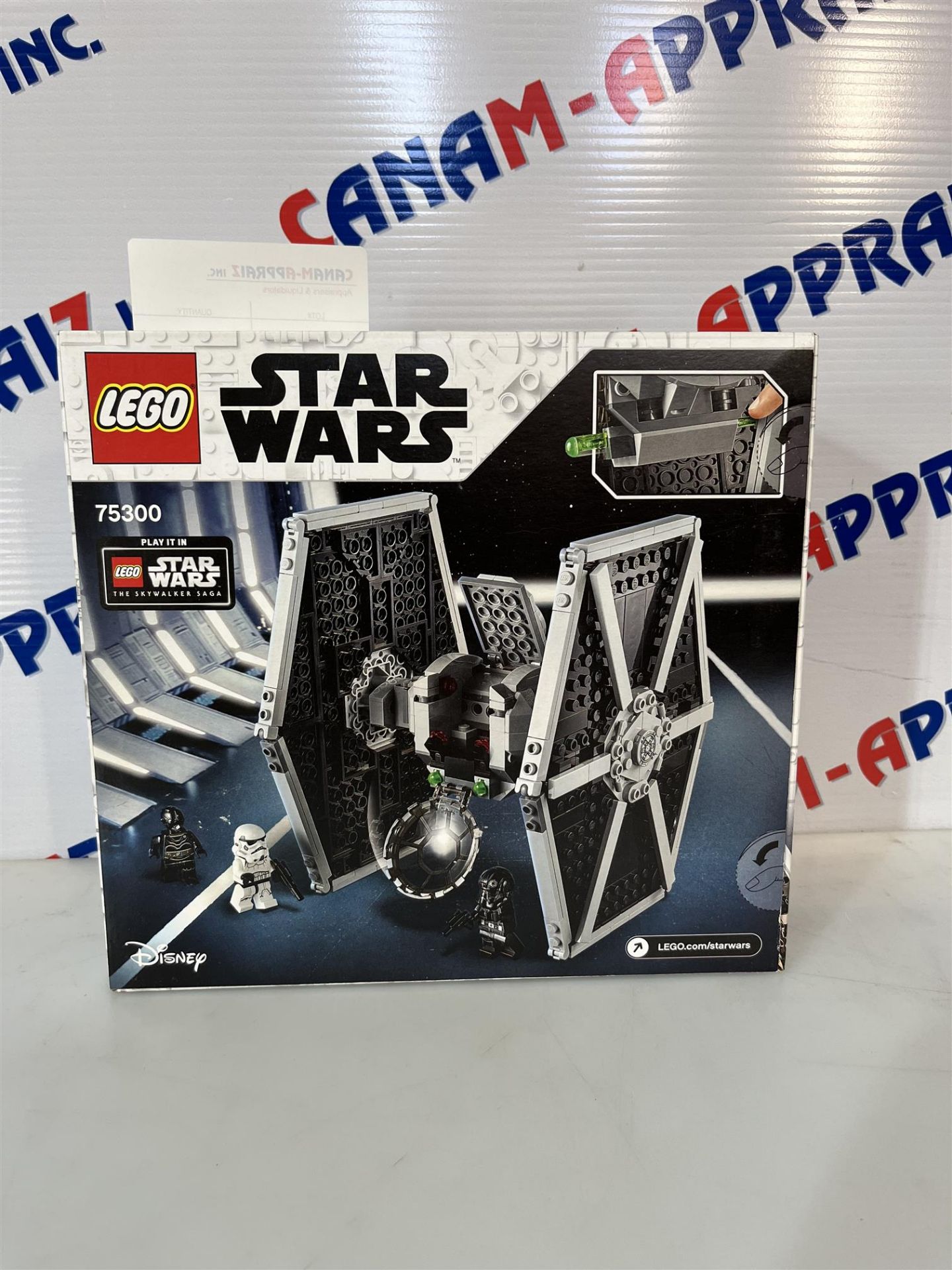 Lego Star Wars Imperial TIE Fighter 75300 - Ages 8+ - 432 PCS - Image 2 of 2