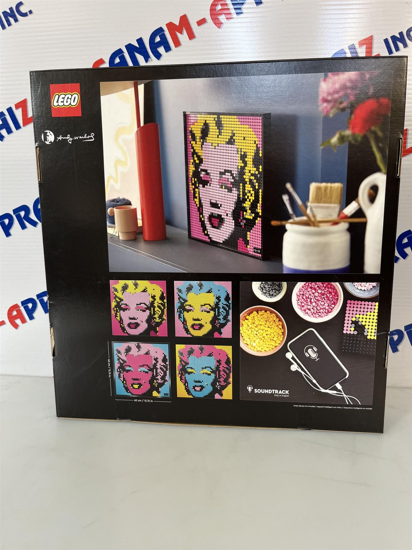 Lego Warhol Marilyn Monroe 31197 - Ages 18+ - 3341 PCS - Image 2 of 2