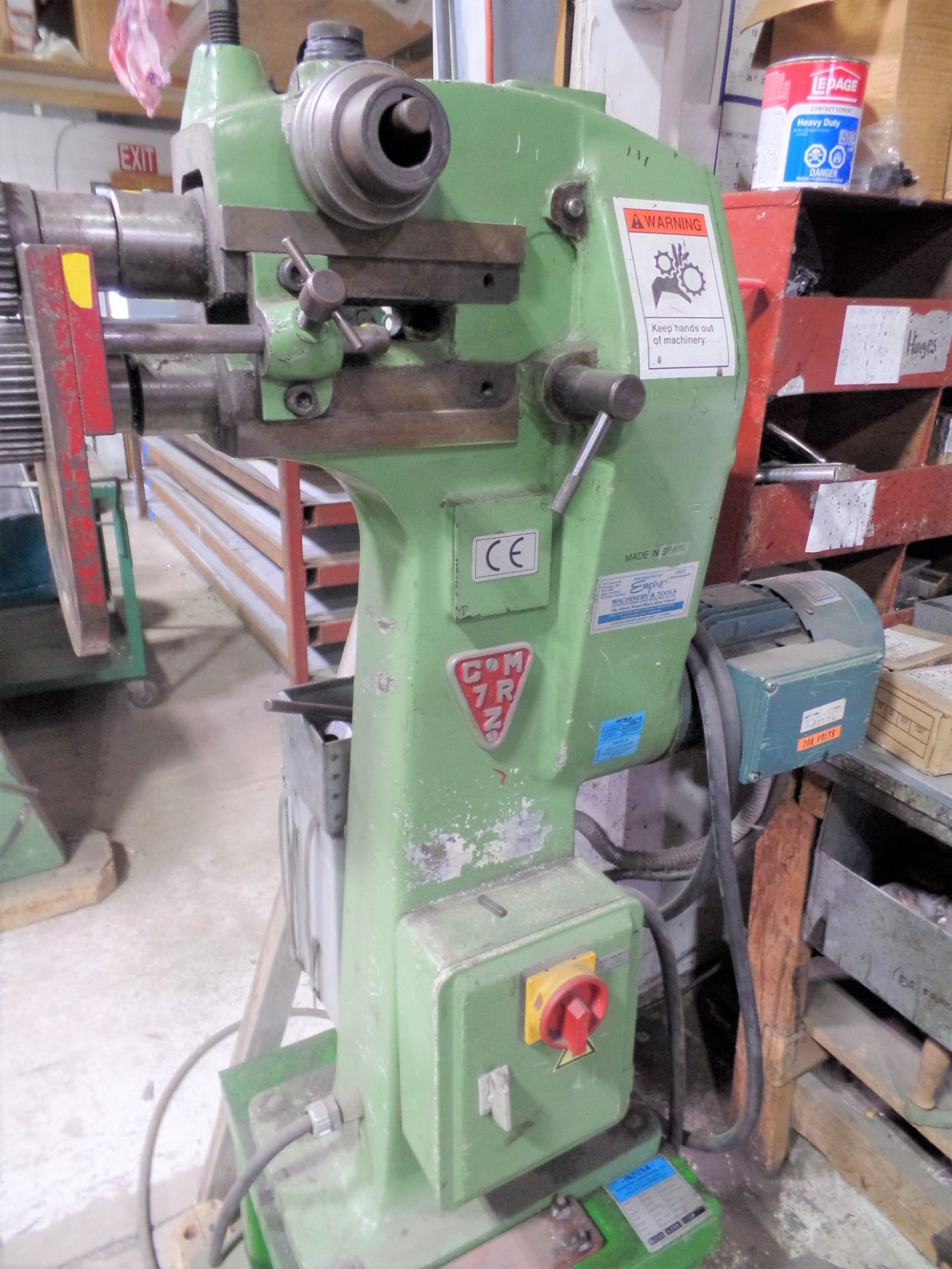 2000 INZUSA CMZ/7R POWER SWAGING MACHINE, S/N 4330 (RIGGING FEE $100) - Image 4 of 7