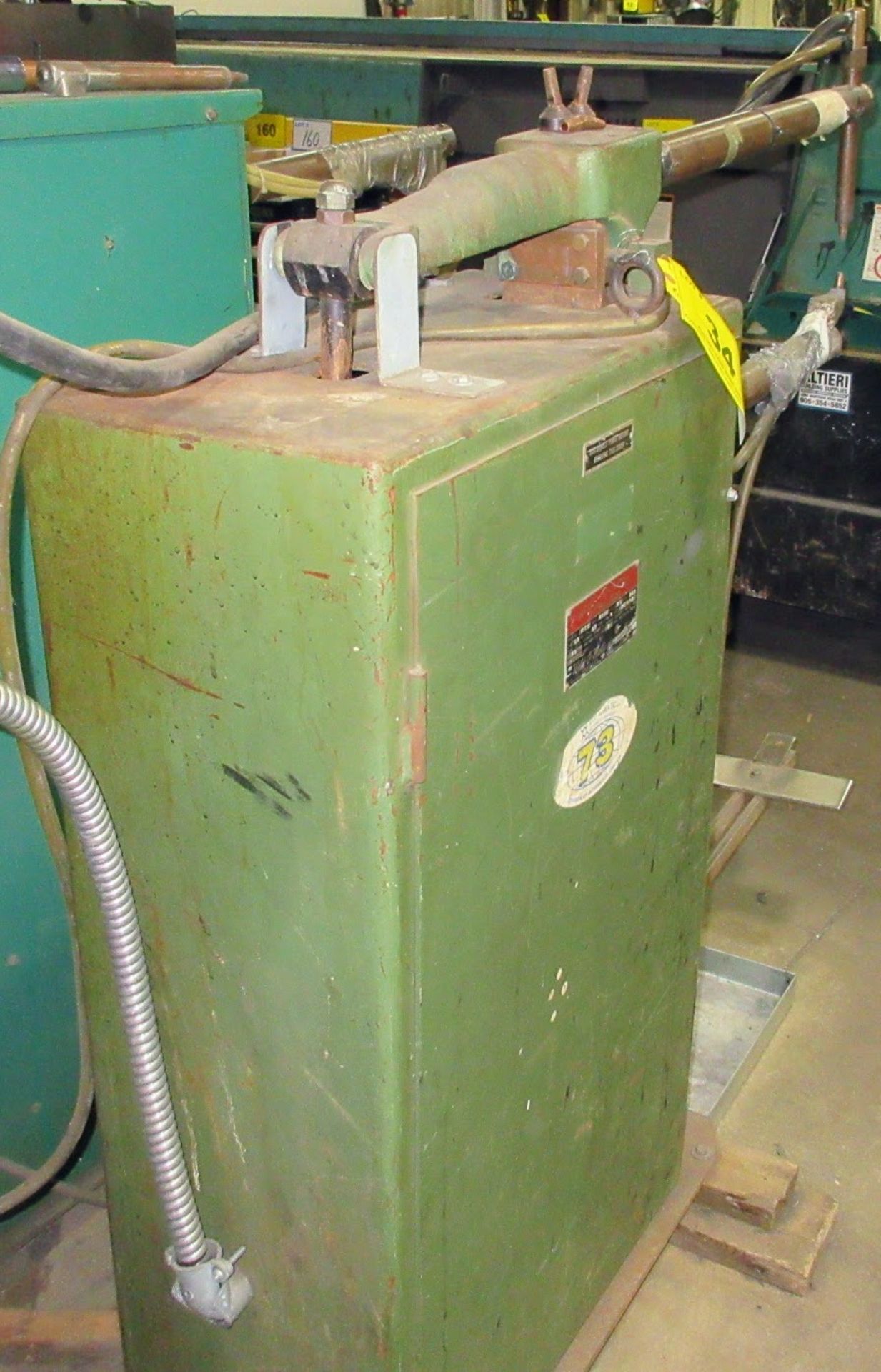 WELD-O-MATIC FTC 25KVA SPOT WELDER, S/N 2184 (RIGGING FEE $100) - Image 3 of 3