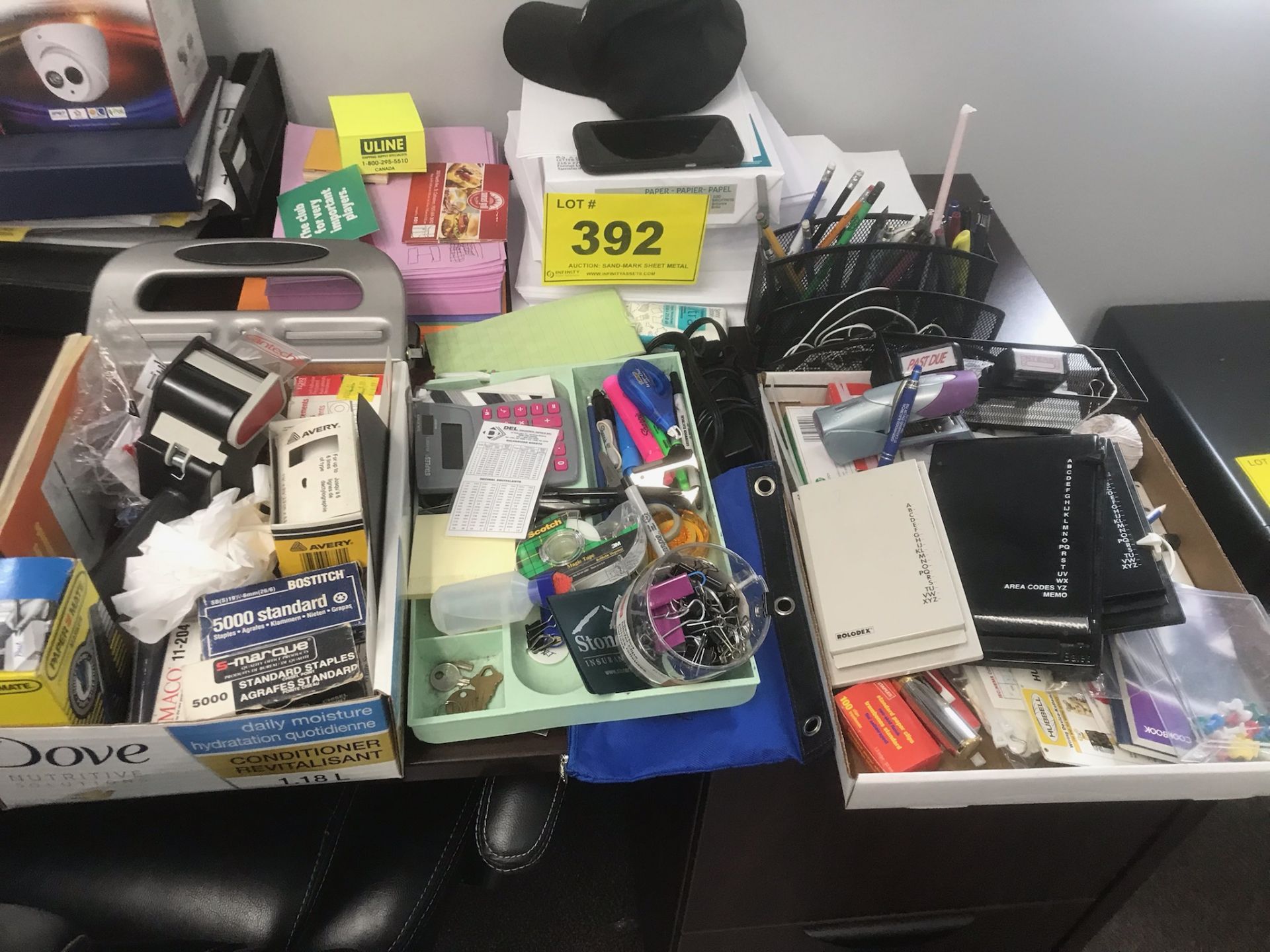 LOT ASST. OFFICE SUPPLIES