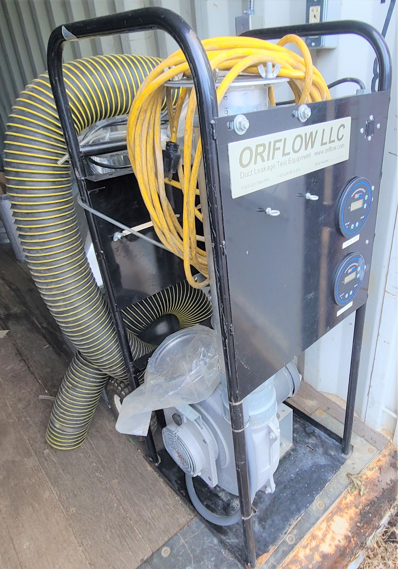 ORIFLOW LLC DUCT LEAKAGE TEST EQUIPMENT