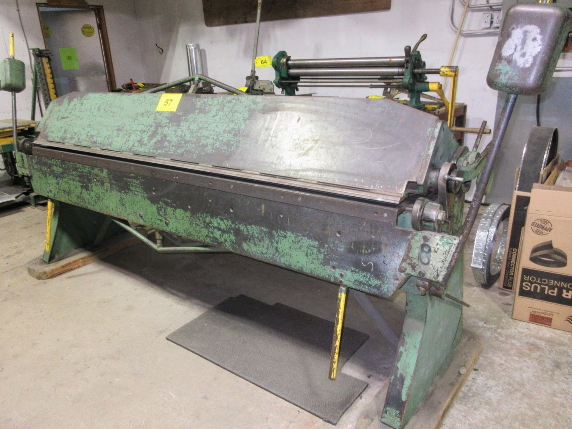 BROWN BOGGS 8’ MANUAL BRAKE PRESS, S/N 73258 (RIGGING FEE $300) - Image 2 of 8