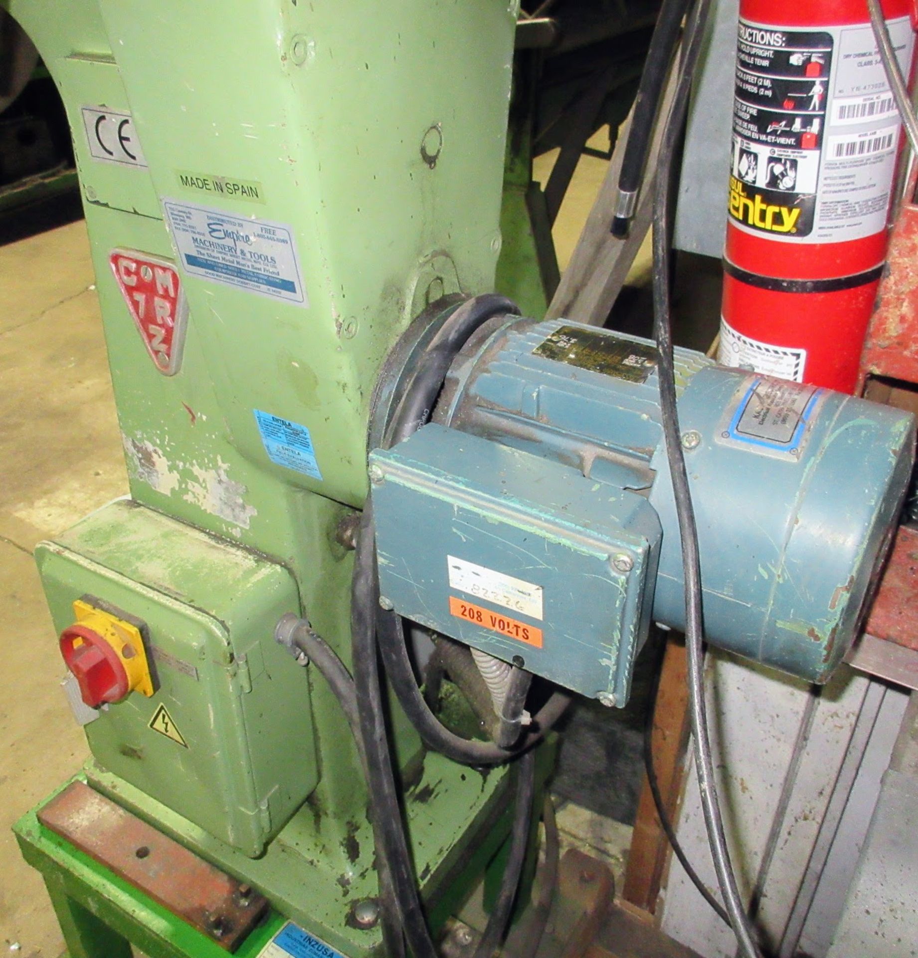 2000 INZUSA CMZ/7R POWER SWAGING MACHINE, S/N 4330 (RIGGING FEE $100) - Image 3 of 7