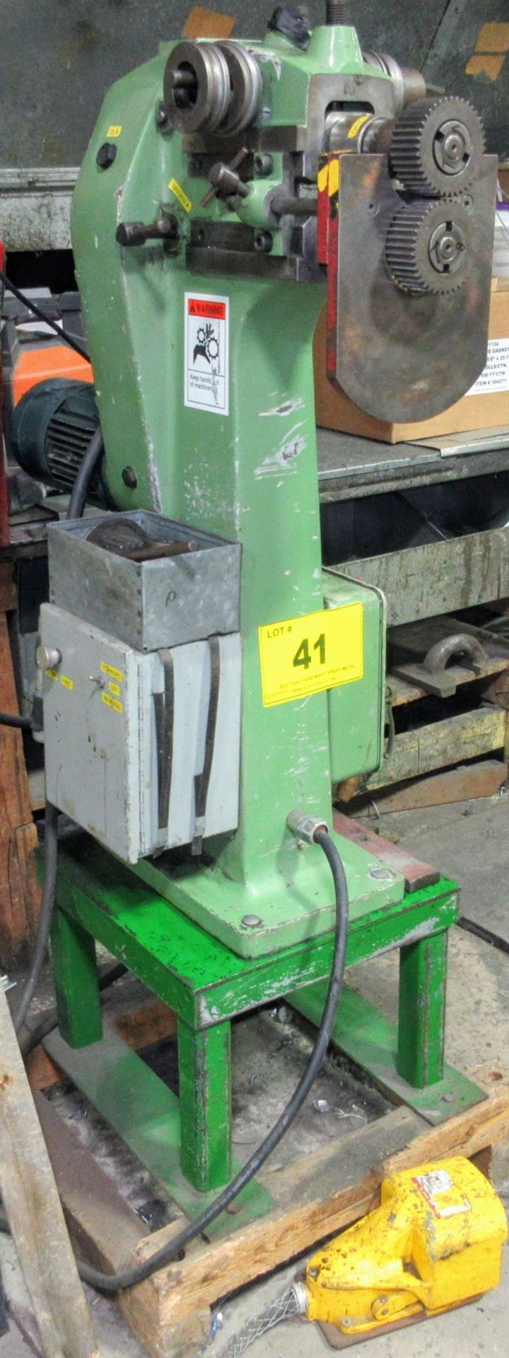 2000 INZUSA CMZ/7R POWER SWAGING MACHINE, S/N 4330 (RIGGING FEE $100) - Image 2 of 7