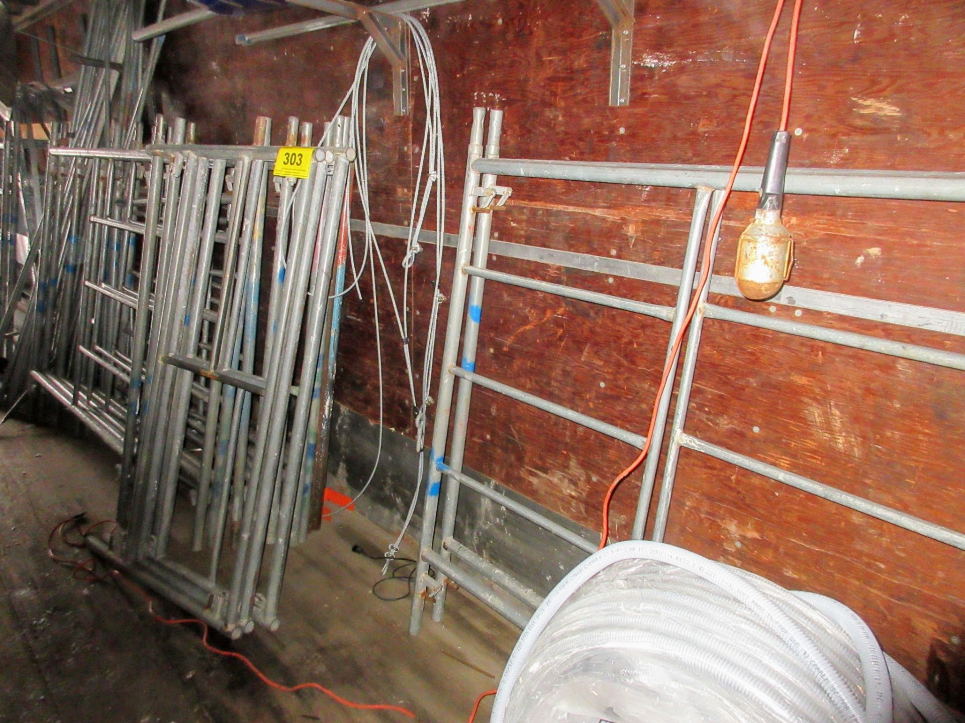 LOT OF METALTECH SCAFFOLDING INCLUDING WHEELS, UPRIGHTS, PLATFORMS, POLES, ETC. - Image 2 of 3