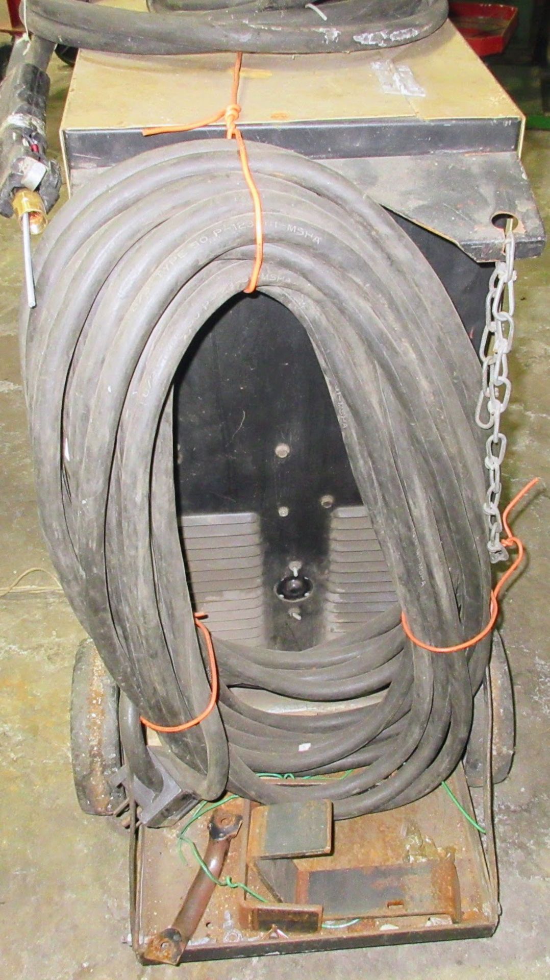 HOBART BETA-MIG II WELDER W/ CART AND CABLES - Image 4 of 4