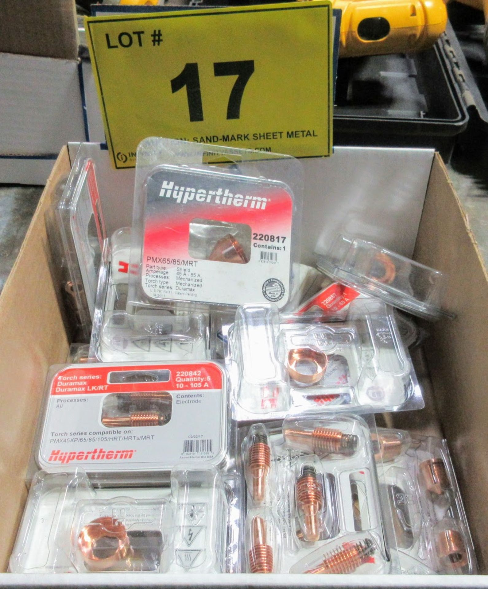 LOT OF HYPERTHERM TORCH COMPONENTS