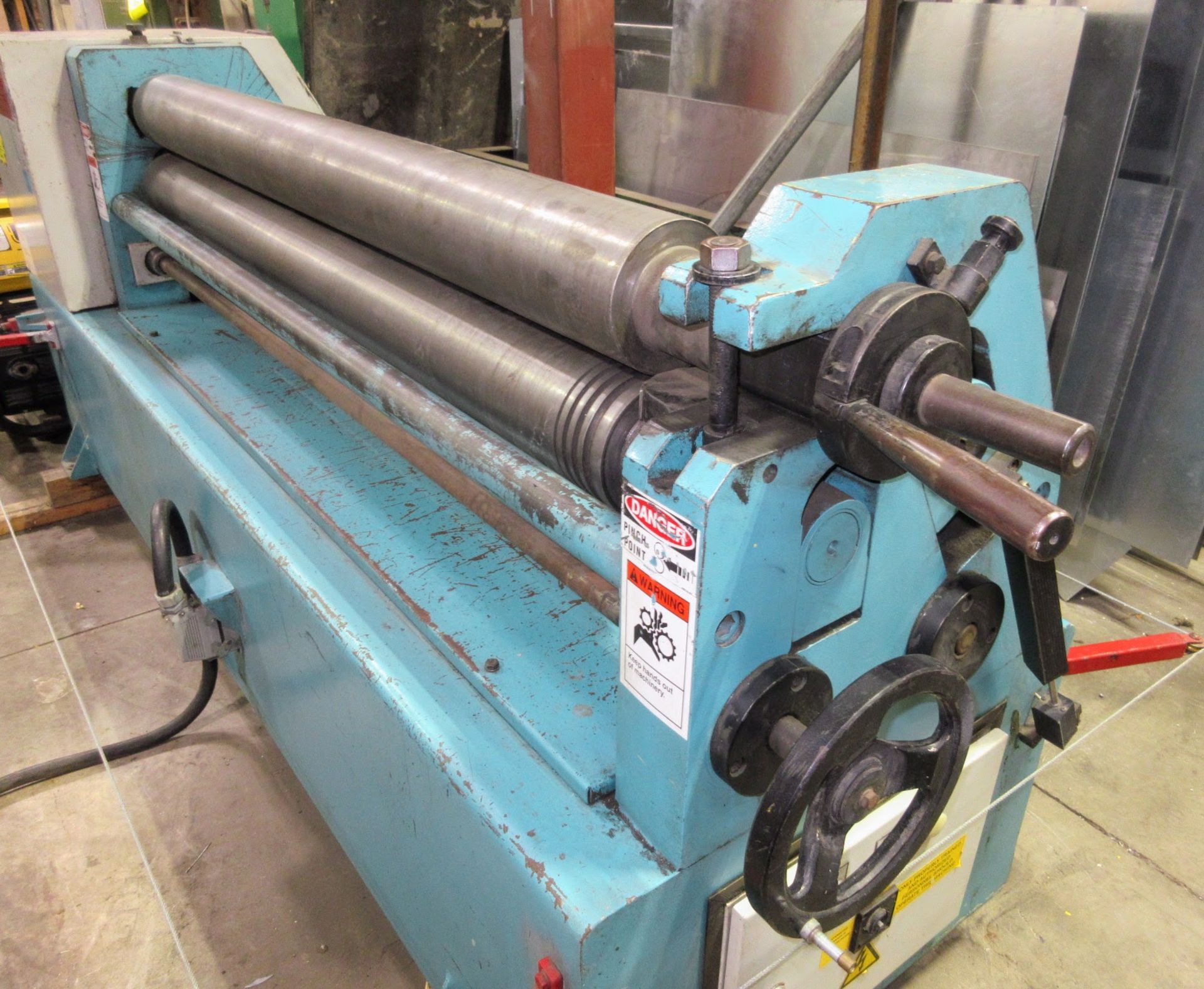 2001 IRM 1550X140X4.0 HYDRAULIC PLATE ROLLS, S/N 2129 (RIGGING FEE $400) - Image 6 of 7