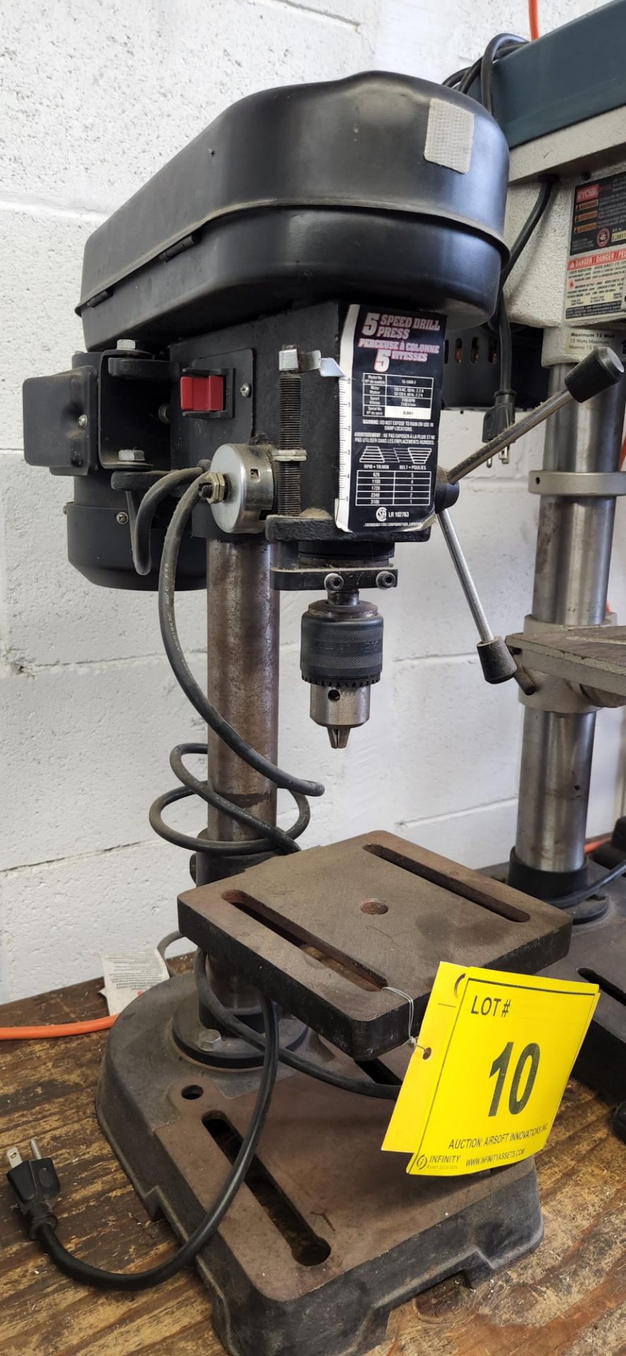 5-SPEED DRILL PRESS - Image 2 of 3