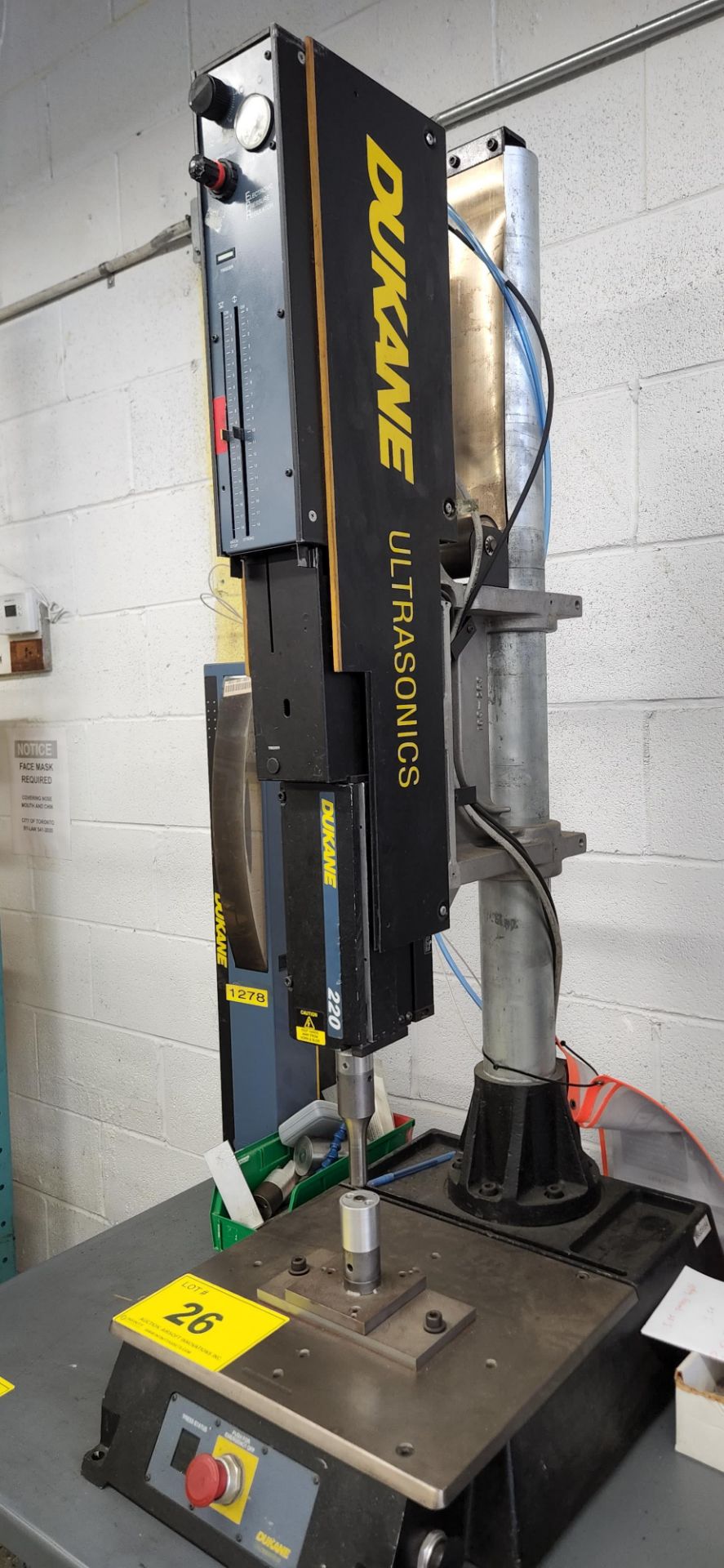 DUKANE 220 SONIC WELDER - Image 3 of 6