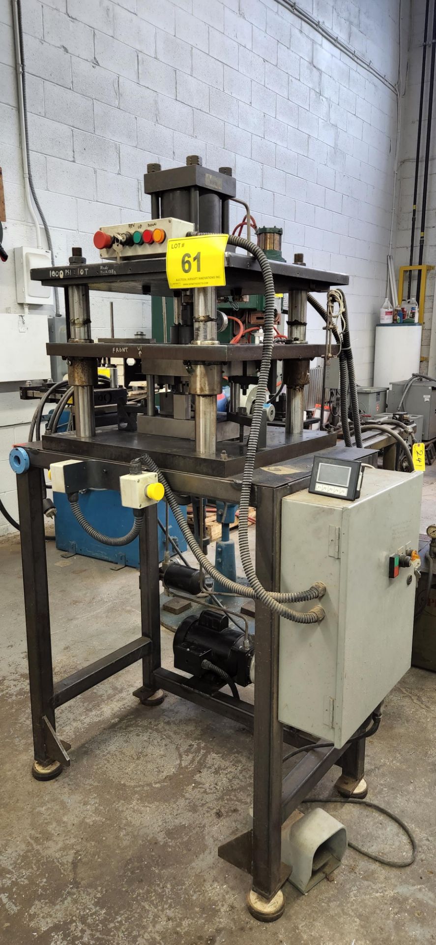 CUSTOM HYDRAULIC DIE PRESS