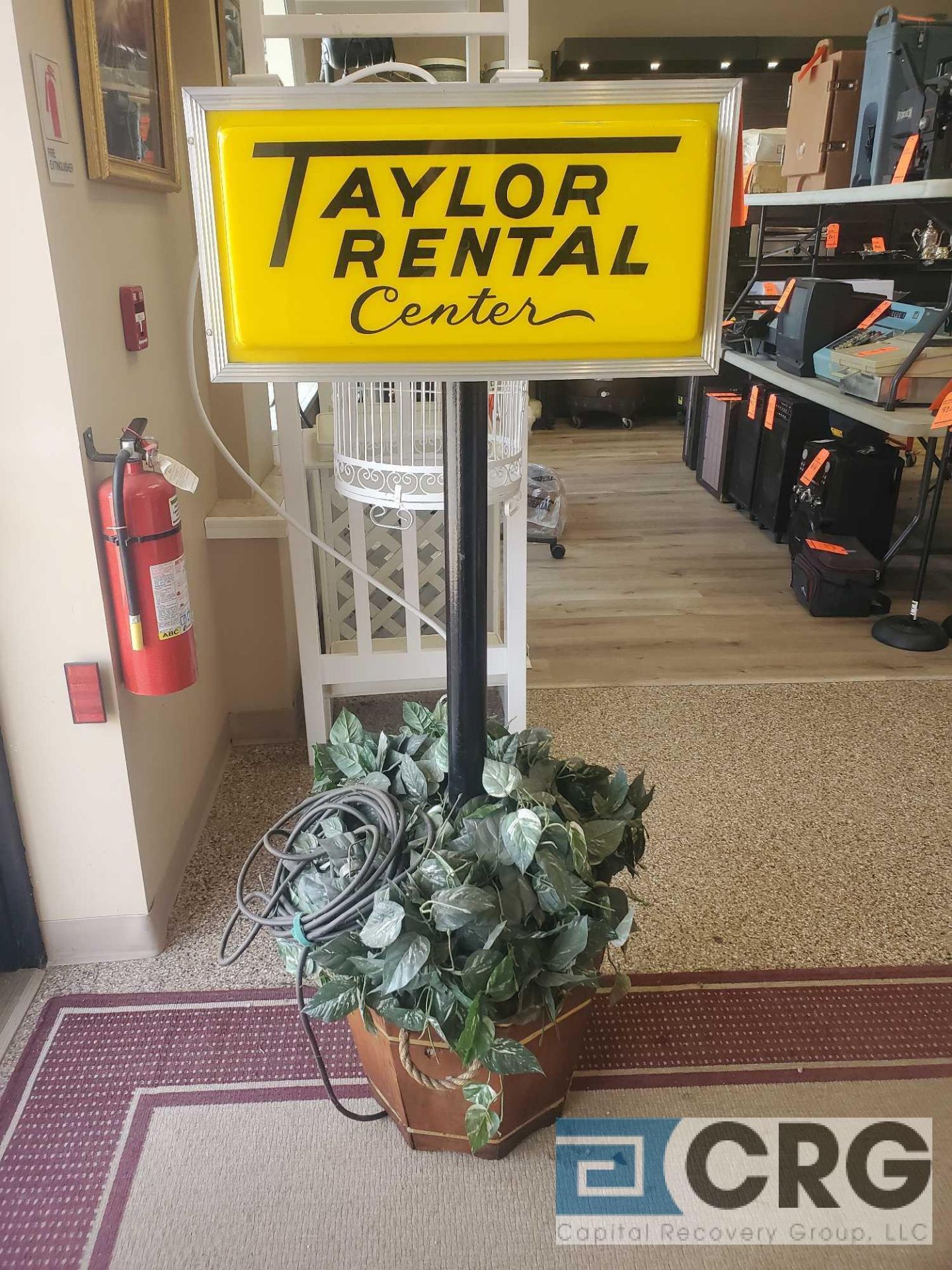 Taylor Rental Store Sign - Image 2 of 2