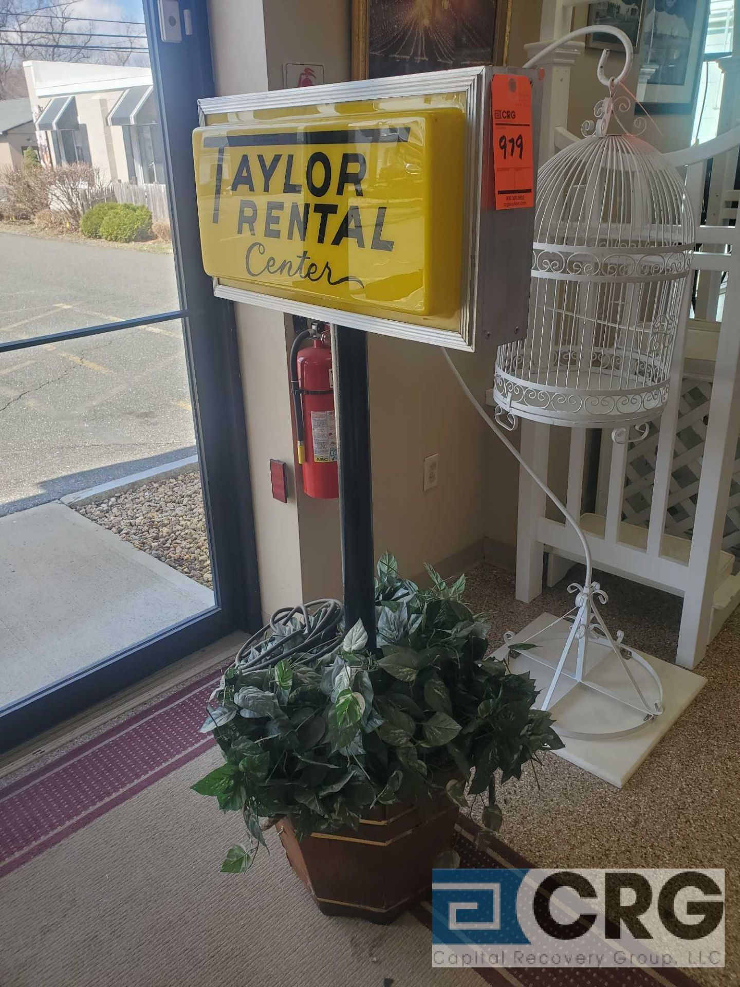 Taylor Rental Store Sign