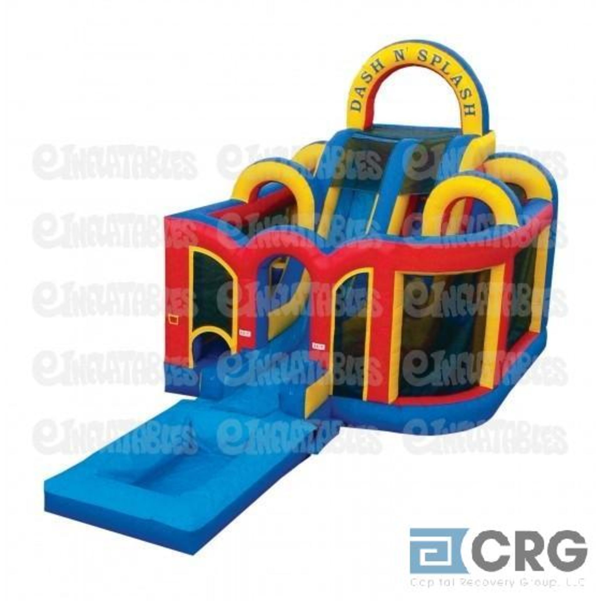 Eflatables Dash-N-Splash Bounce House