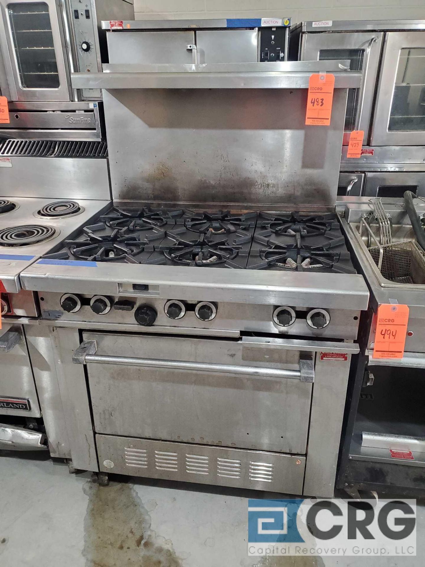 Propane Range with Convection Oven