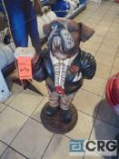 Bulldog Butler Statue