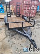 Flatbed Equipment Trailer