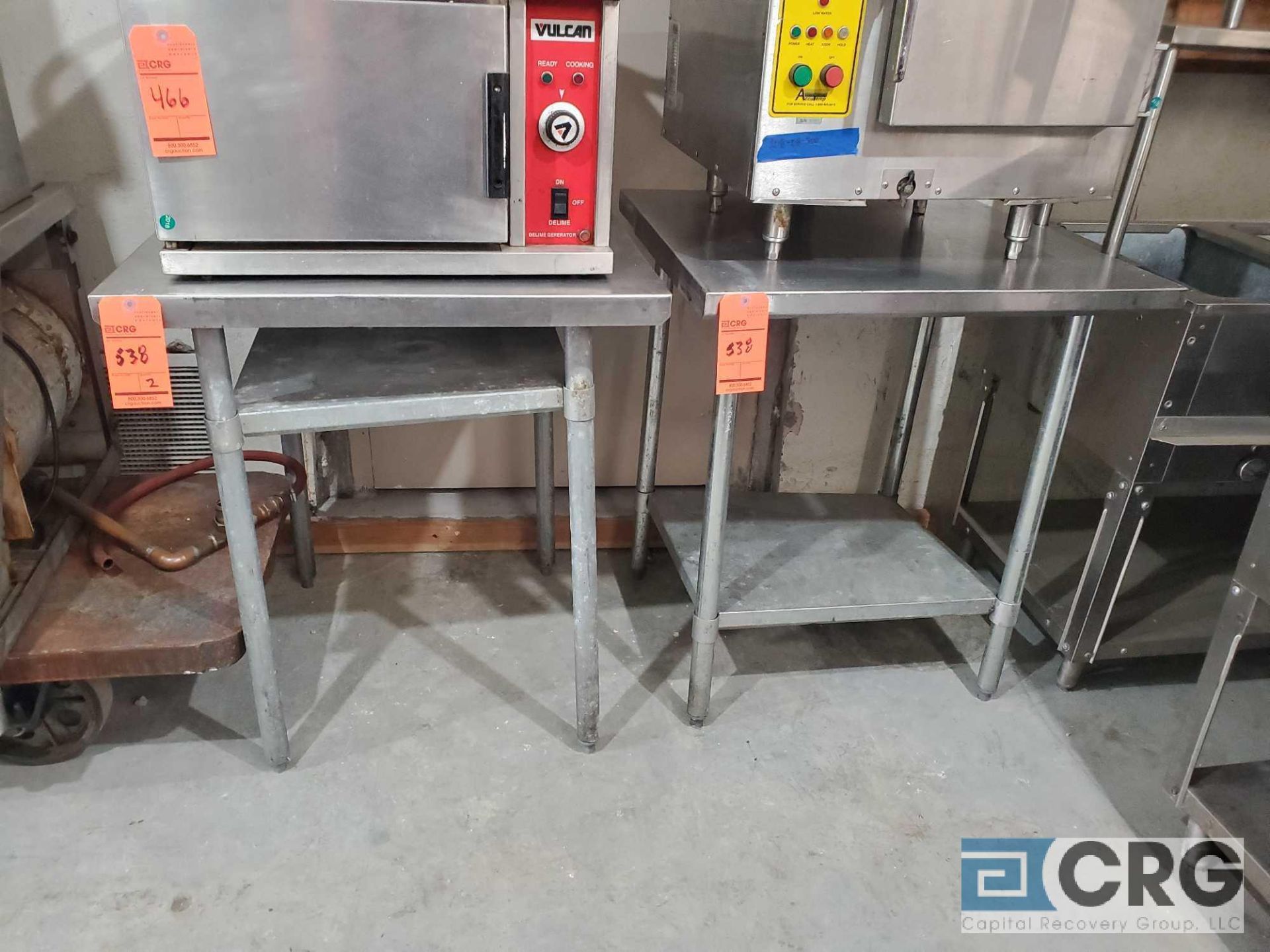 Stainless Steel Tables