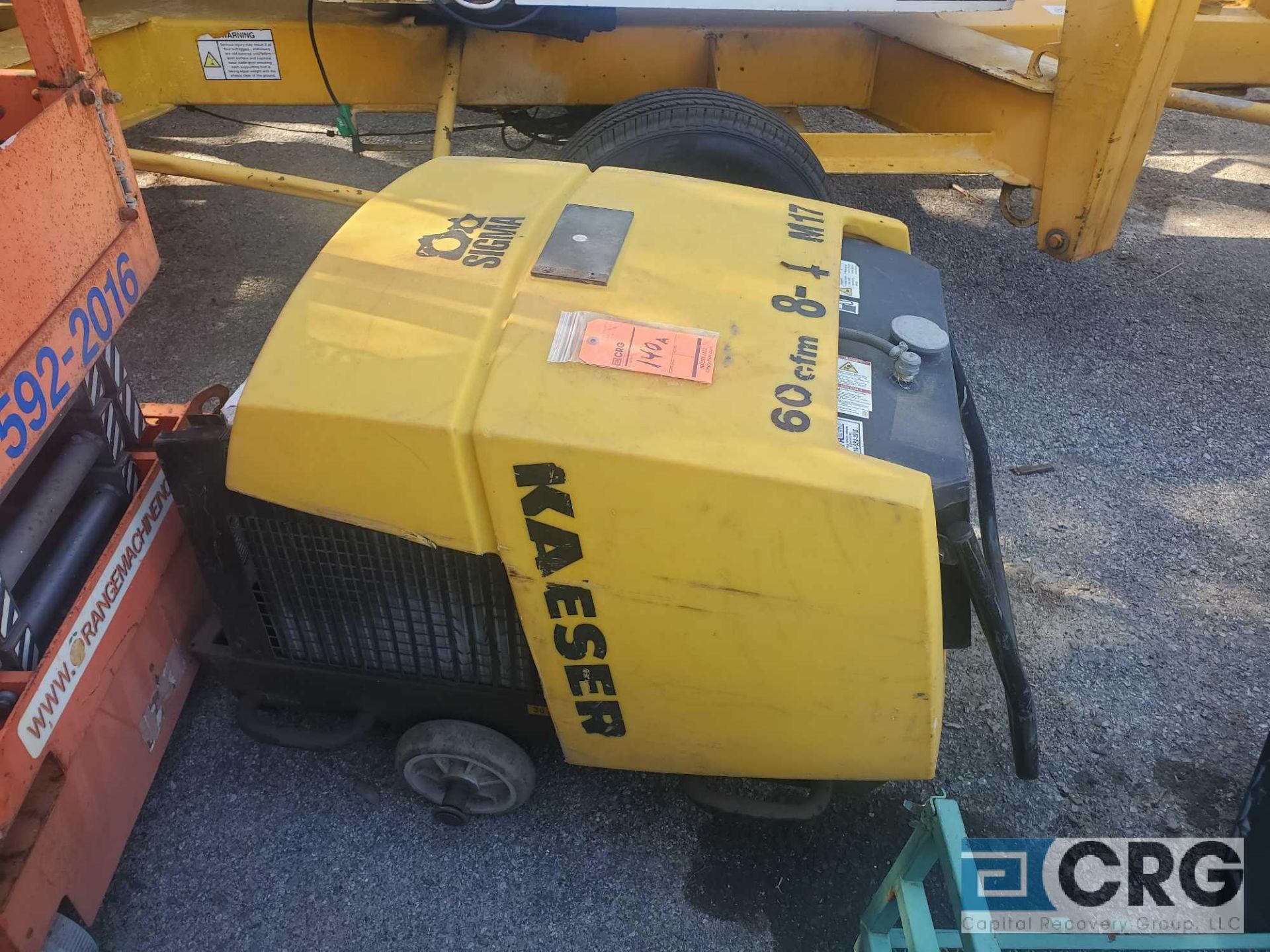 Portable Gas Air Compressor