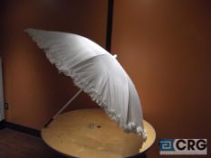 White Wedding/Shower Umbrella