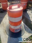 Plastic Construction Barrels