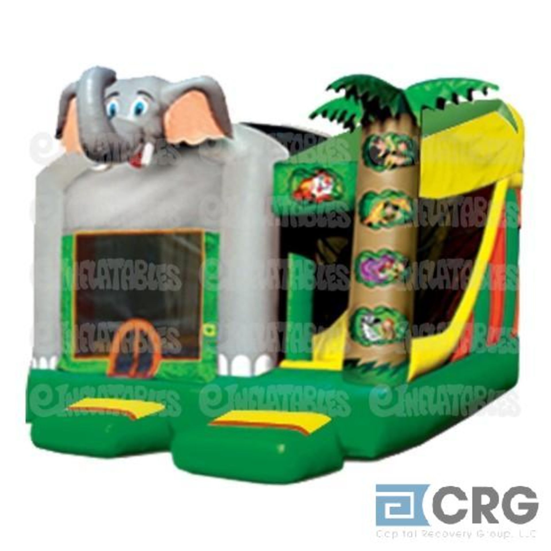 Eflatables Jungle Bounce House