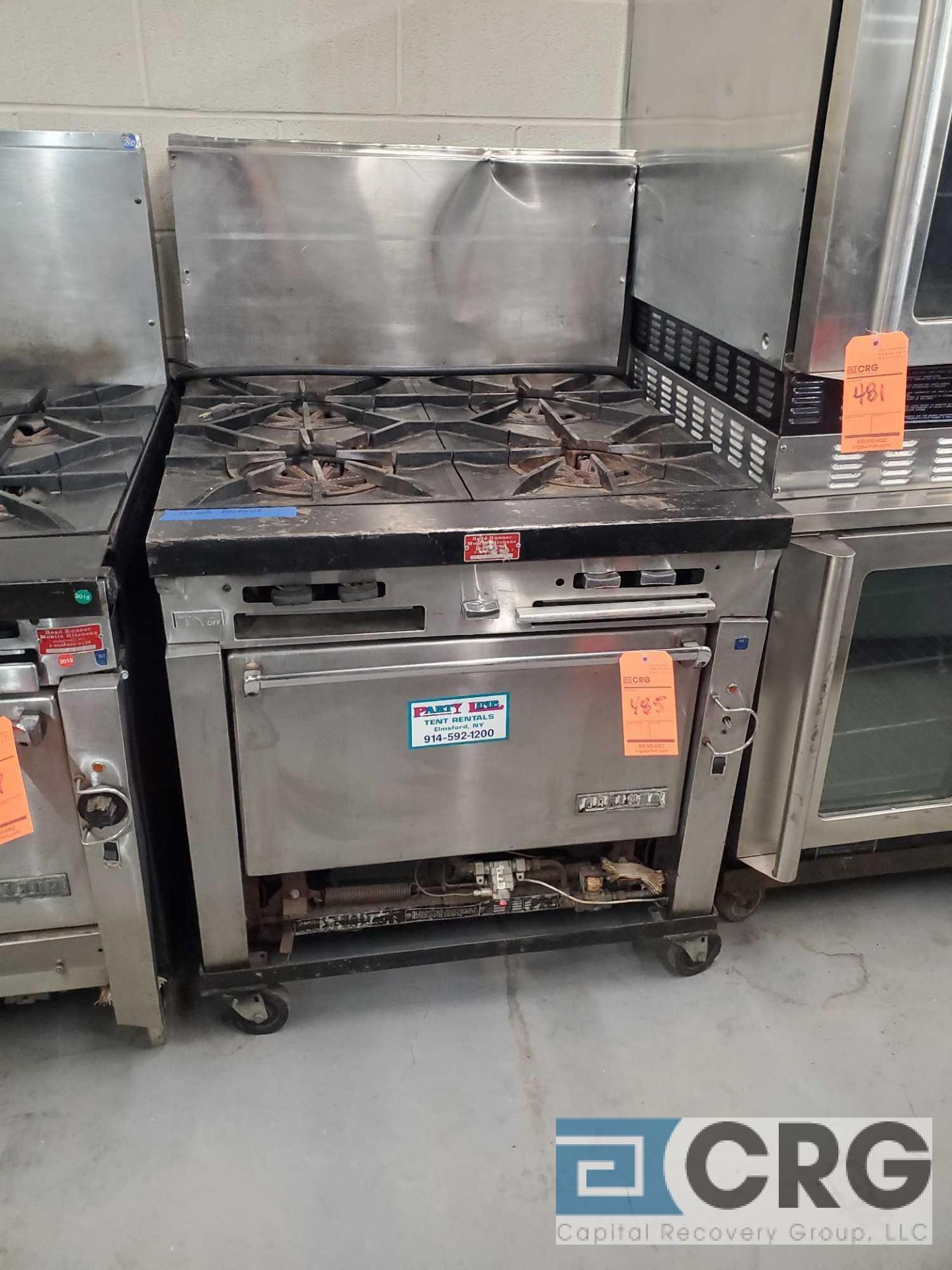 Propane Range with Convection Oven