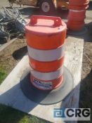 Plastic Construction Barrels