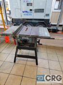 Table Saw with Tilting Arbor