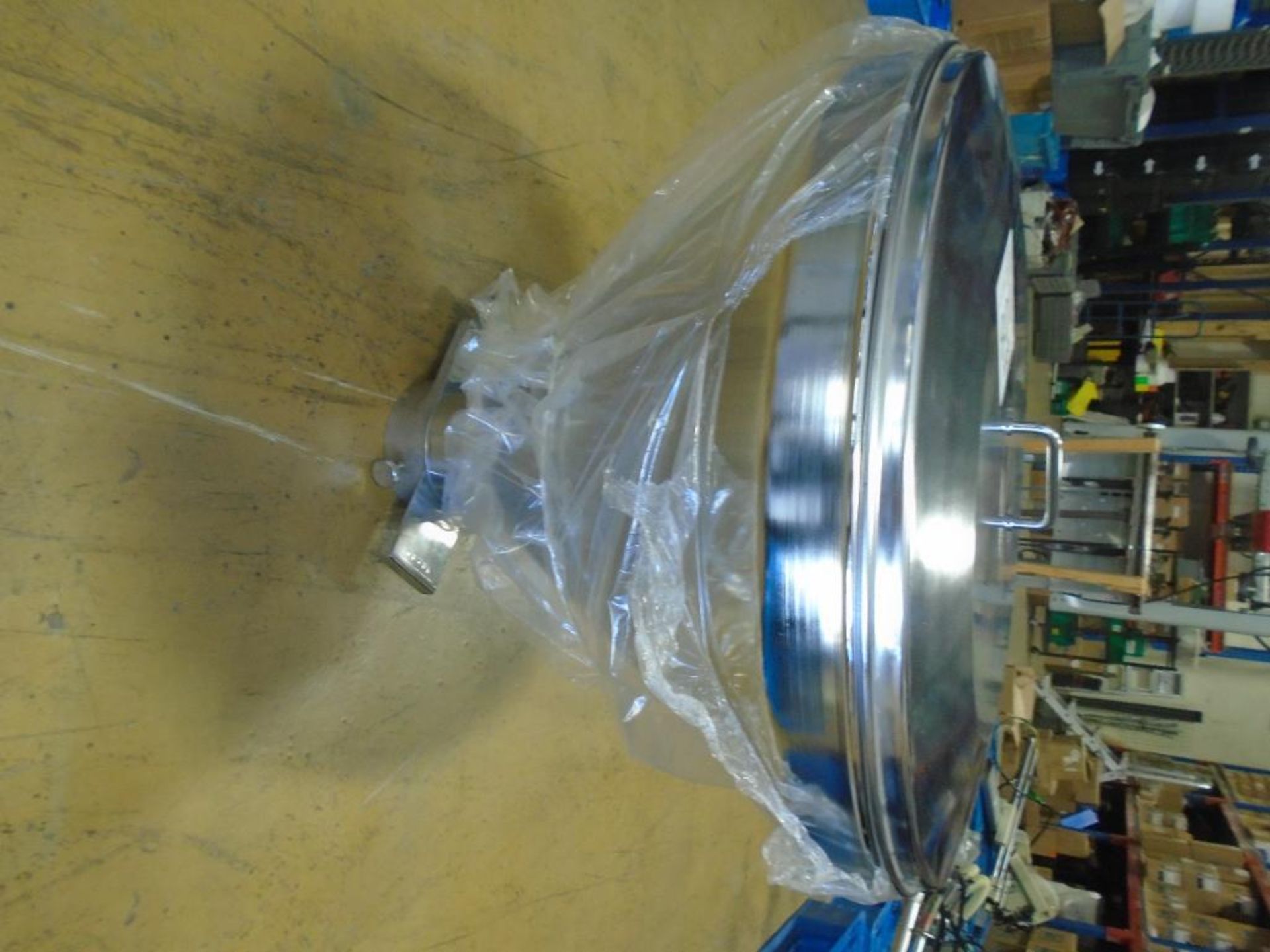 Brand New Stainless Steel Hopper 40L 28"Diameter 24" Hight - Image 2 of 3