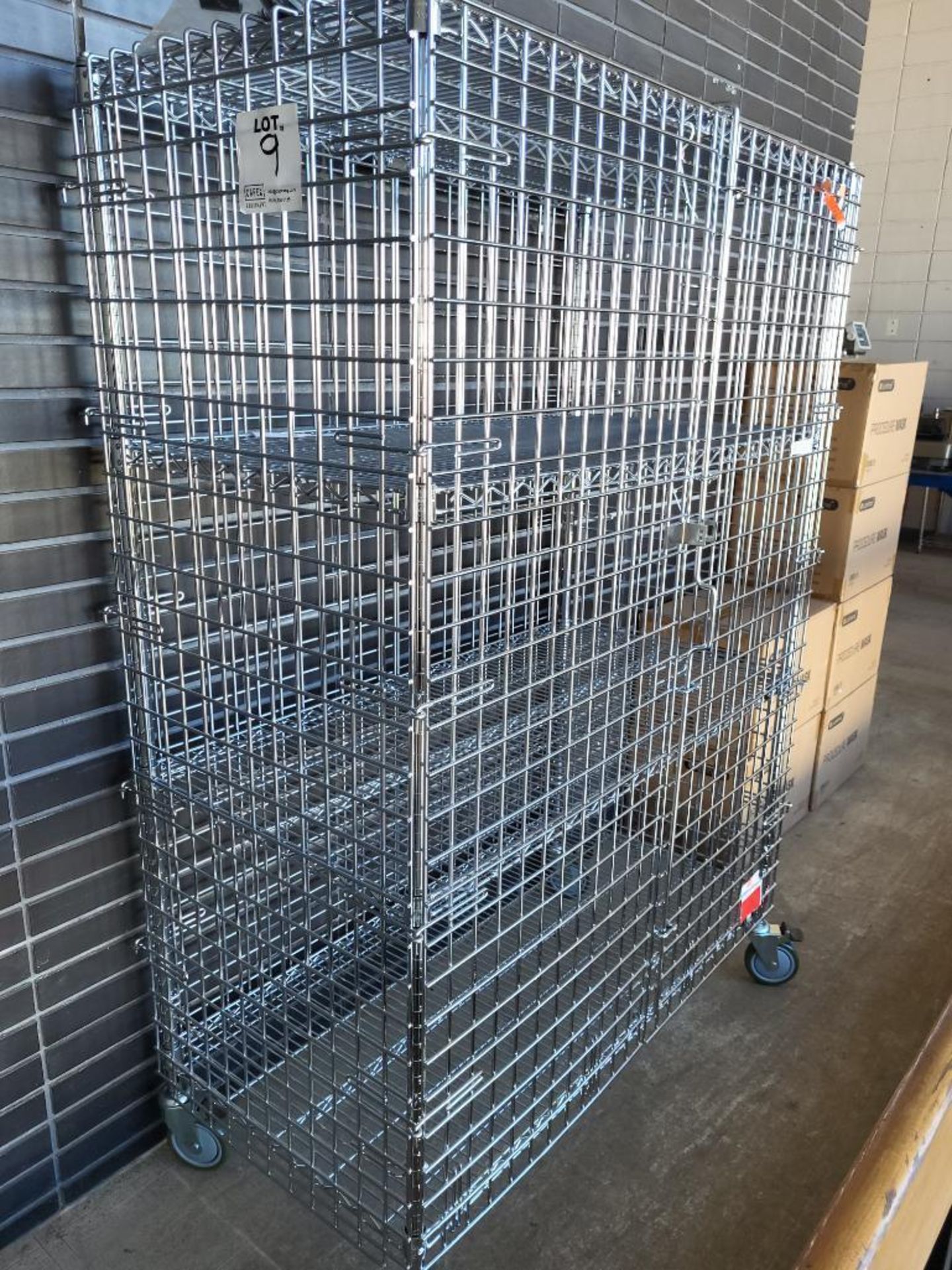 Stainless Steel Metro Rack Quarantine Cage On Casters 24x48 - Image 2 of 3