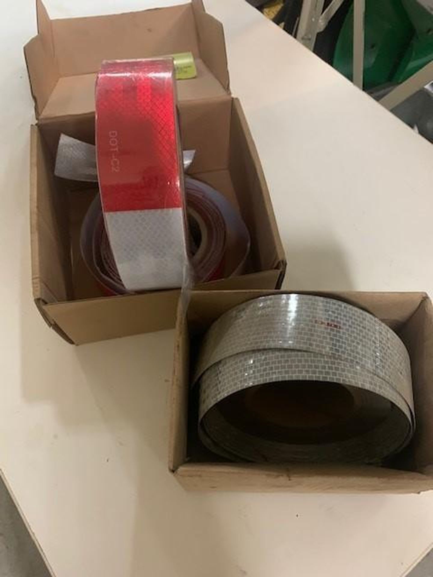 Lot of 2 rolls of 2 inch reflective tape