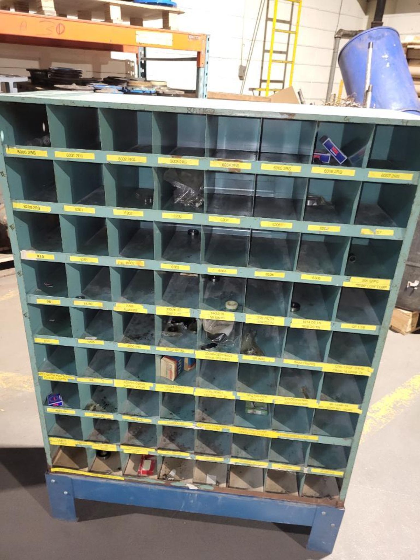 Parts Cabinet With 72 Compartments