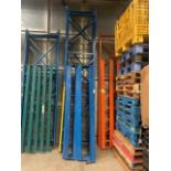 Lot Of 3 Sections Of Racking 16 Feet High 36 Inches Wide 96 Upright