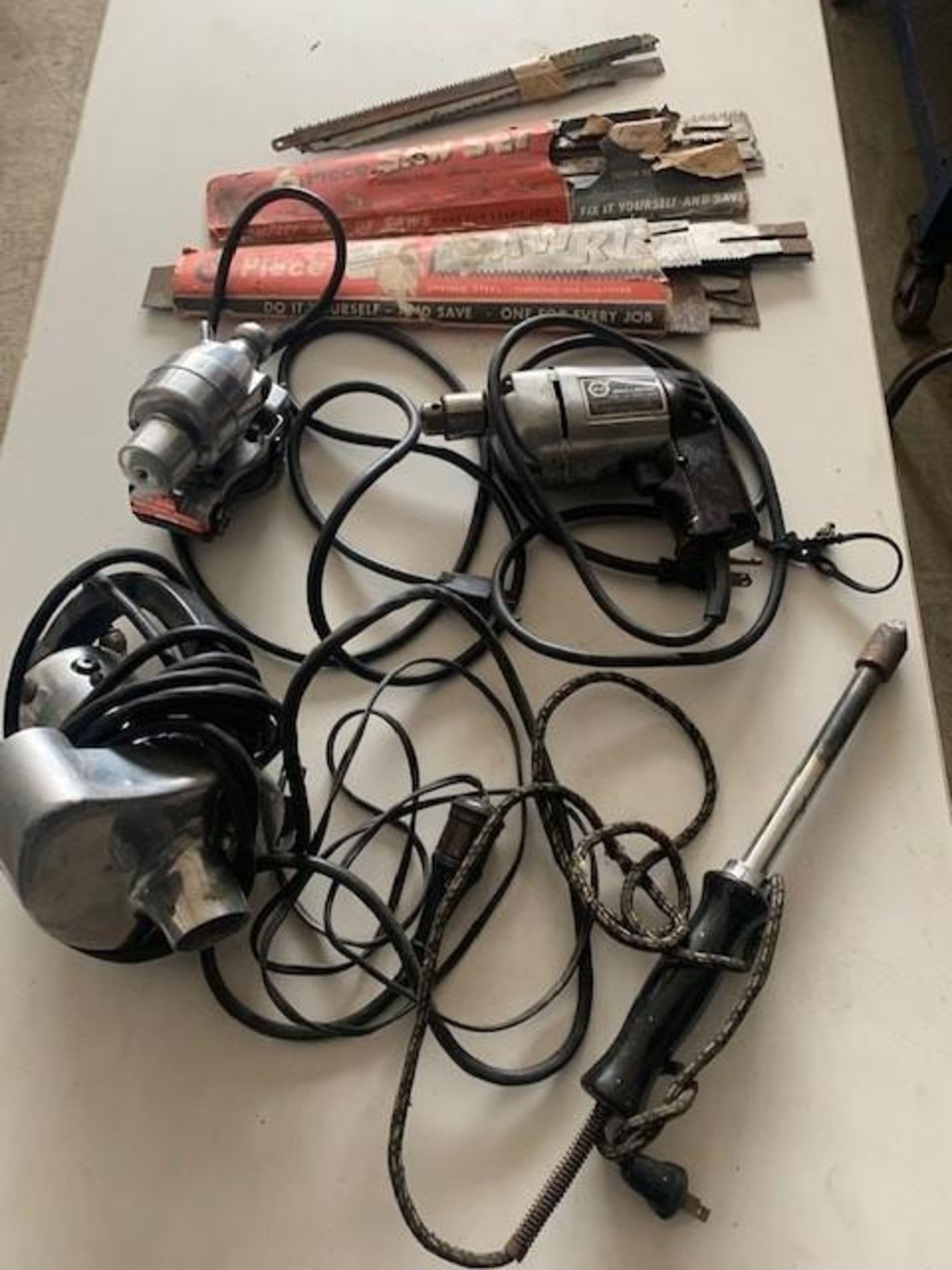 Lot Of 10 Vintage Electric Tools