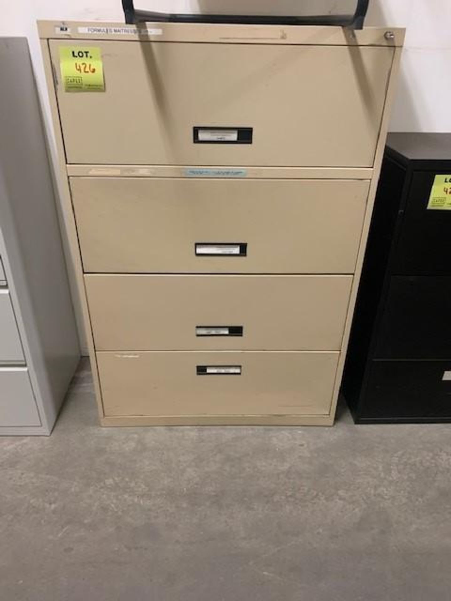 4 drawer horizontal filing cabinet